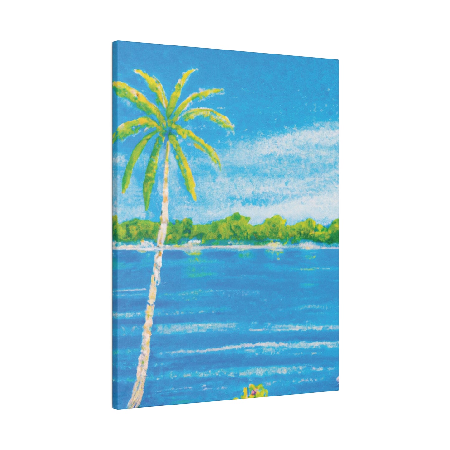 9803Q - Bahamas Ocean Painting Print | Bahamas | Ocean | Beach | Poster | Home Decor | Wall Art | Canvas