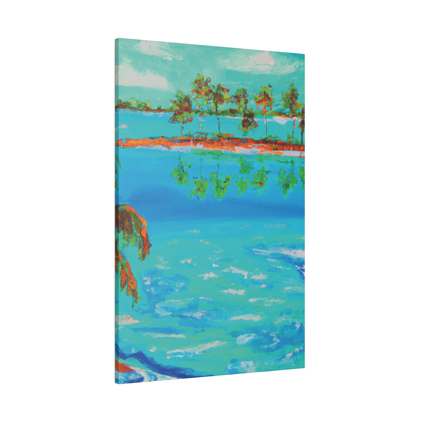 5171E - Bahamas Ocean Painting Print | Bahamas | Ocean | Beach | Poster | Home Decor | Wall Art | Canvas