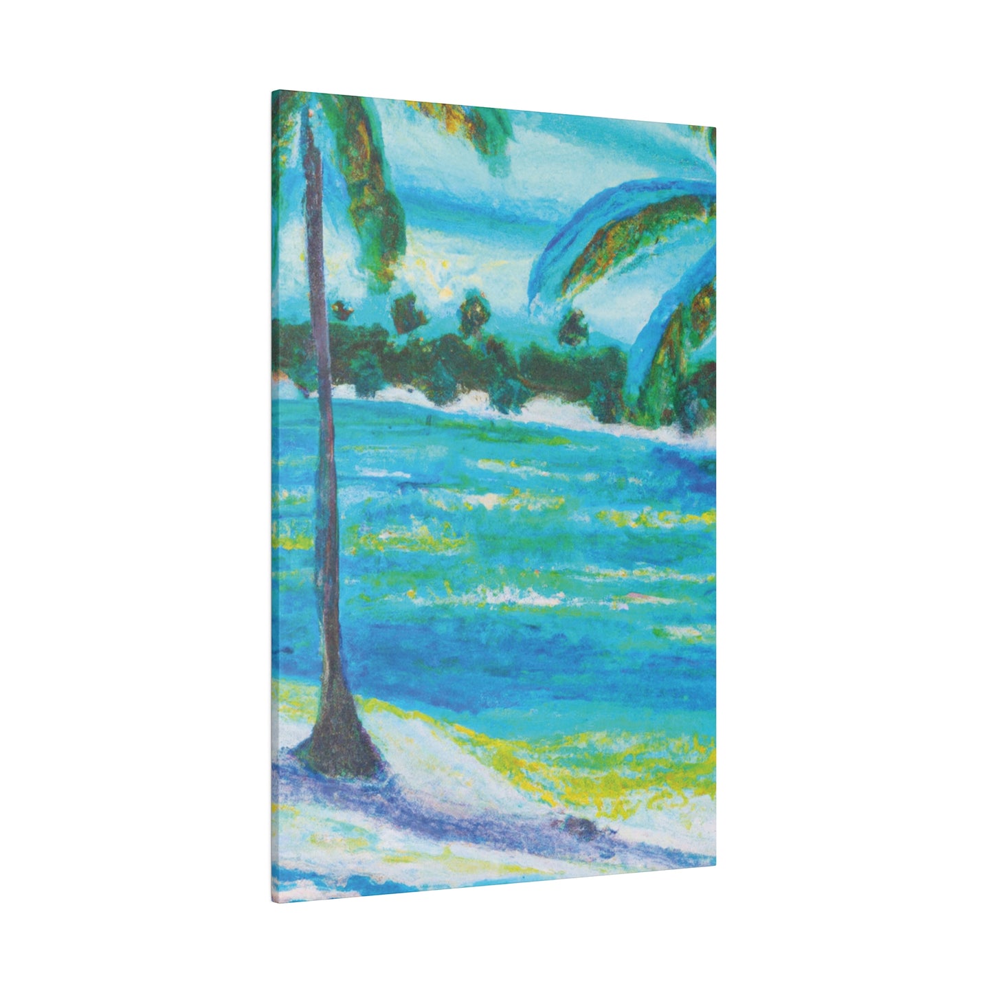 5874R - Bahamas Ocean Painting Print | Bahamas | Ocean | Beach | Poster | Home Decor | Wall Art | Canvas