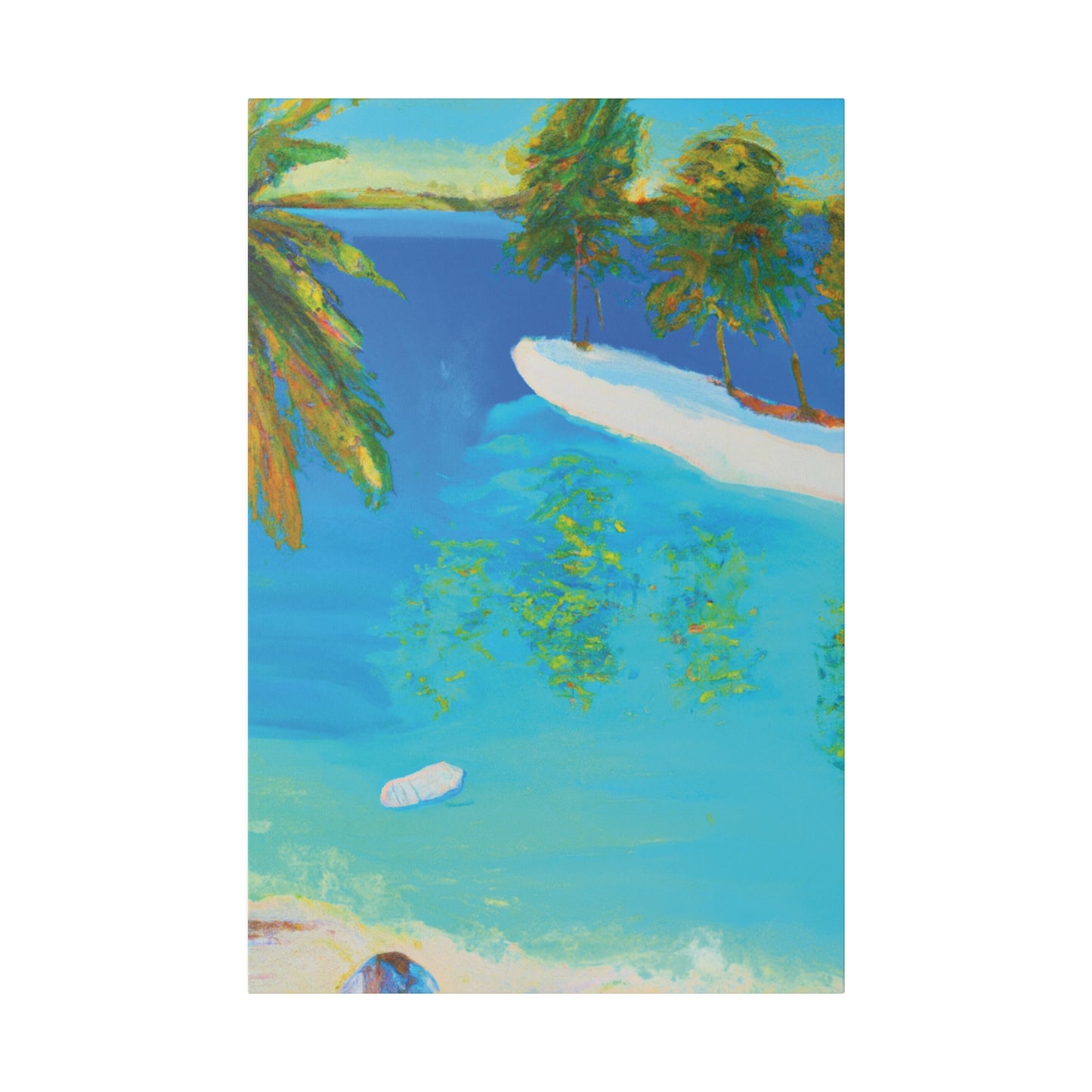 5382V - Bahamas Ocean Painting Print | Bahamas | Ocean | Beach | Poster | Home Decor | Wall Art | Canvas