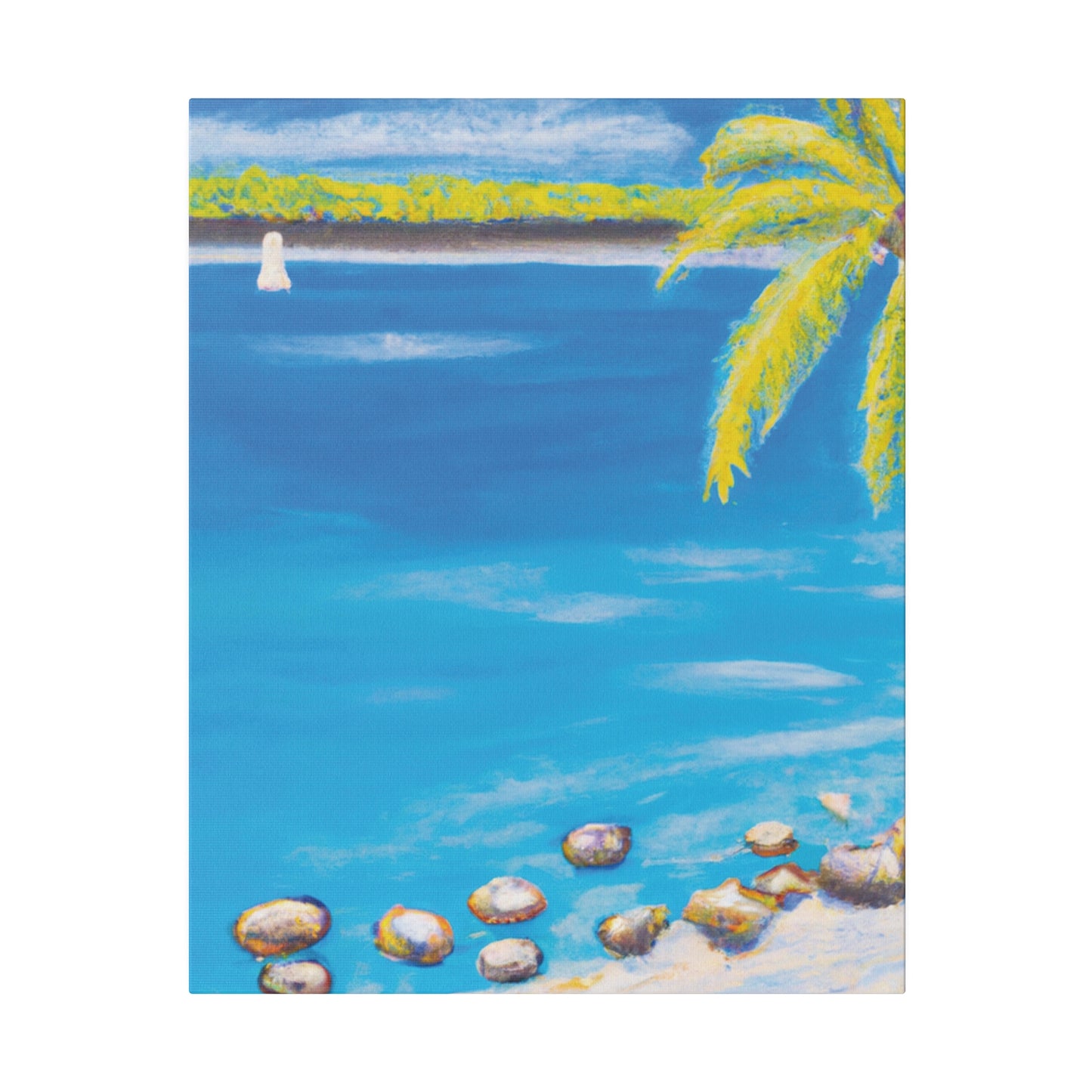 8593F - Bahamas Ocean Painting Print | Bahamas | Ocean | Beach | Poster | Home Decor | Wall Art | Canvas