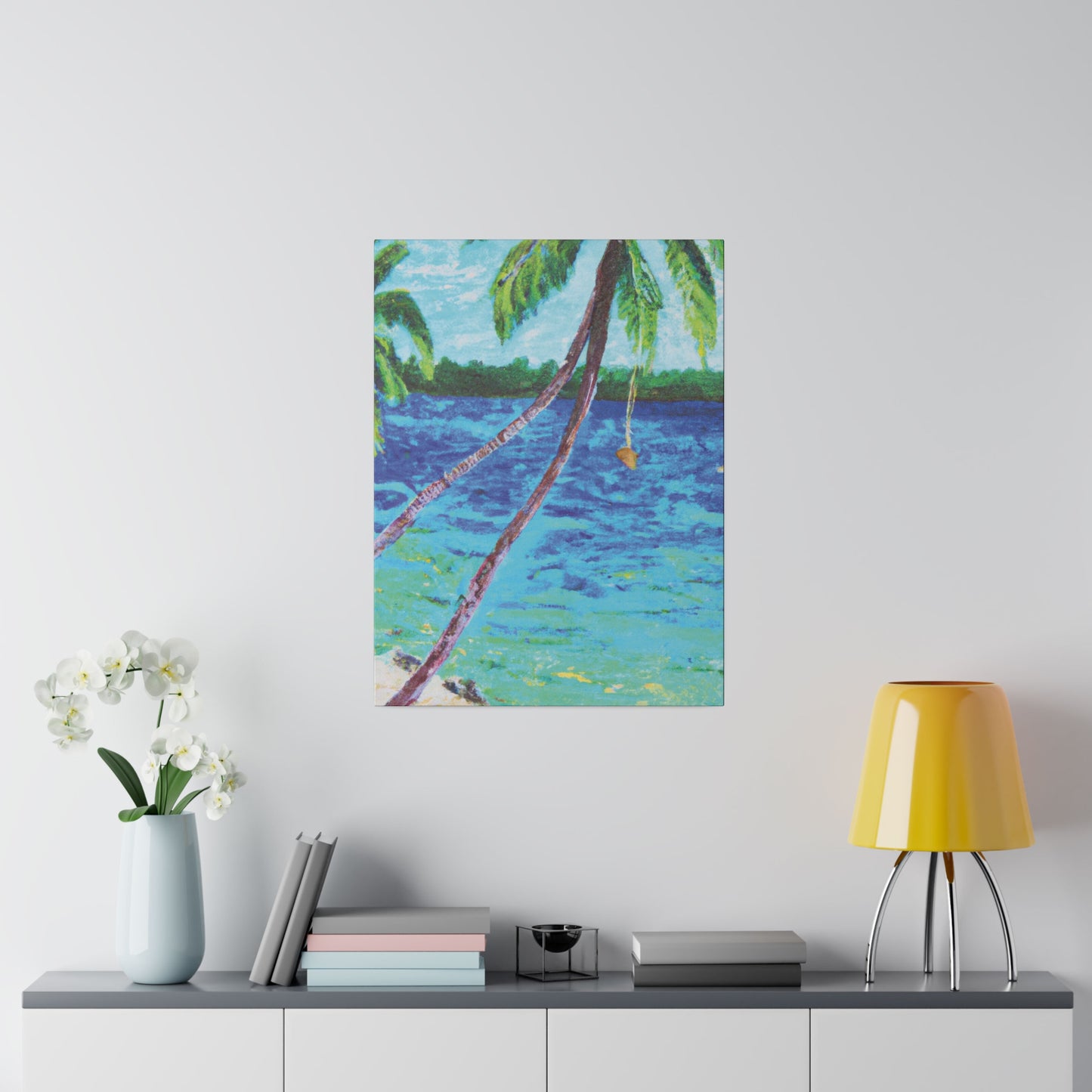 4564E - Bahamas Ocean Painting Print | Bahamas | Ocean | Beach | Poster | Home Decor | Wall Art | Canvas