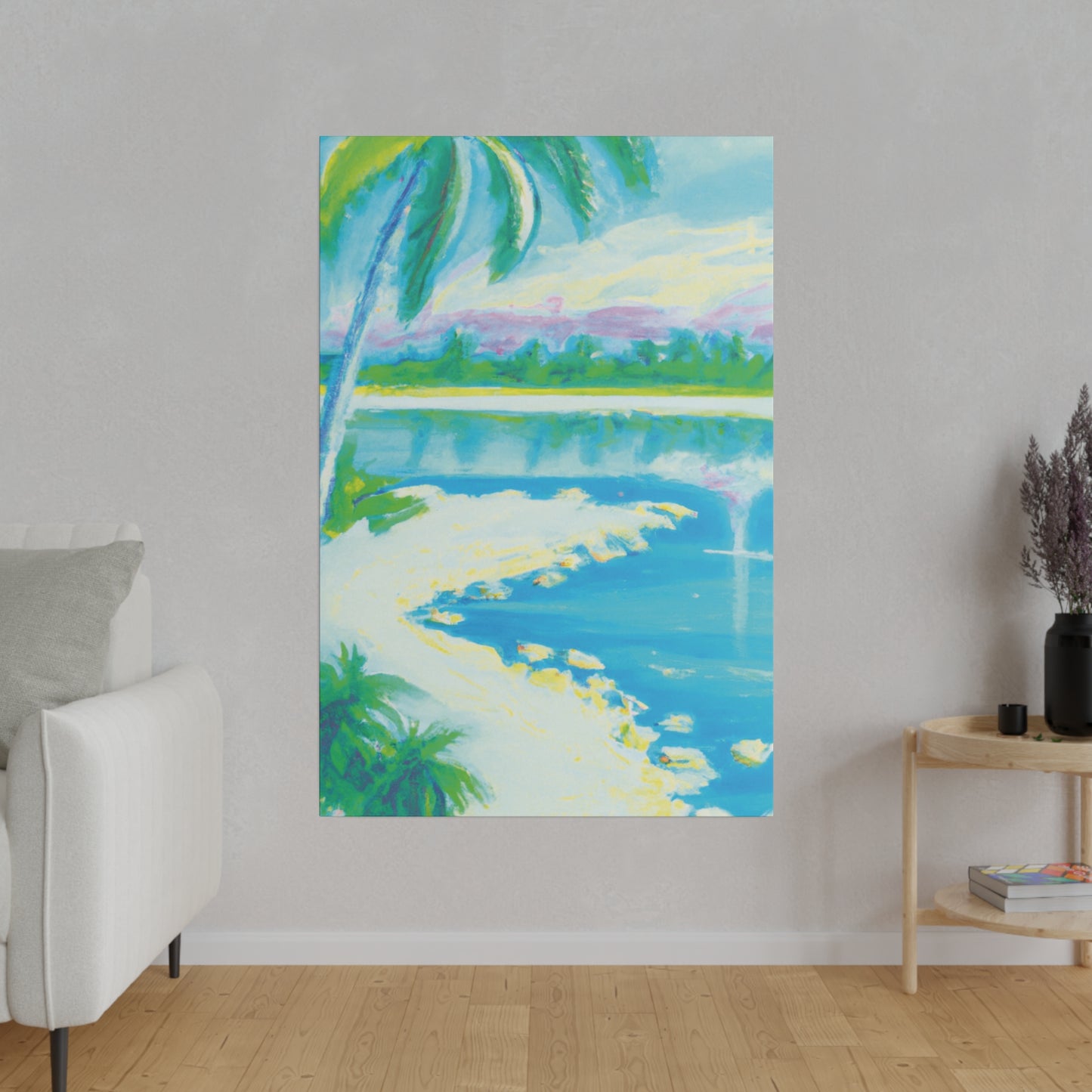 4501F - Bahamas Ocean Painting Print | Bahamas | Ocean | Beach | Poster | Home Decor | Wall Art | Canvas