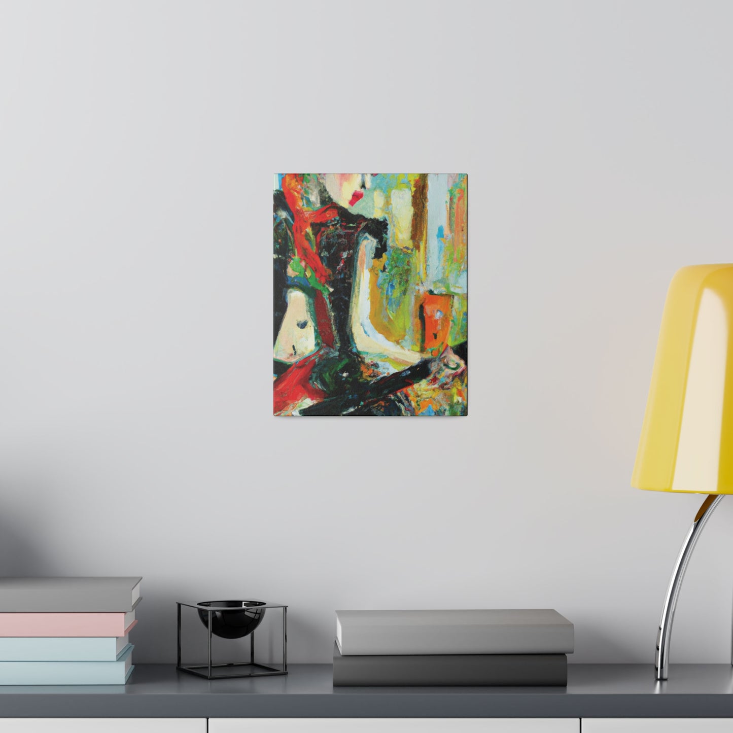 4824H - Rockstar Oil Painting Style Print | Poster | Home Decor | Wall Art | Music Art | Canvas