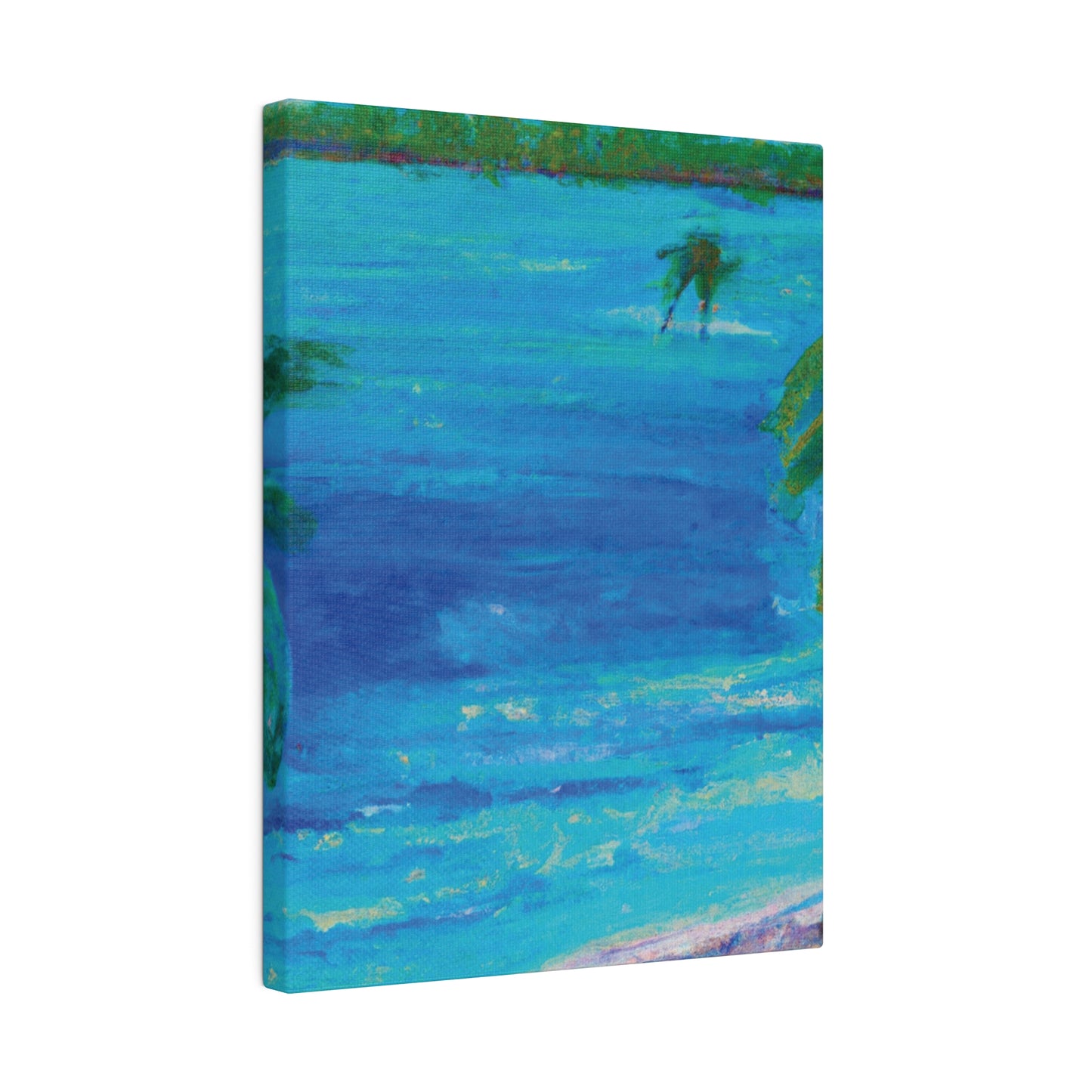 5105Q - Bahamas Ocean Painting Print | Bahamas | Ocean | Beach | Poster | Home Decor | Wall Art | Canvas