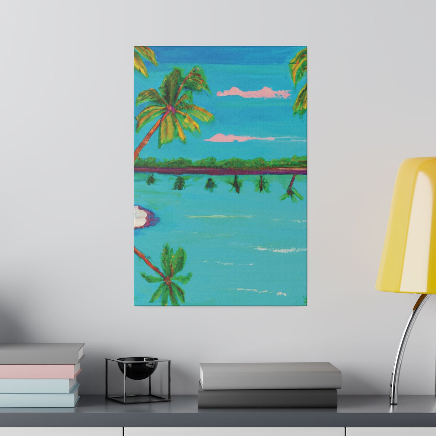 3739G - Bahamas Ocean Painting Print | Bahamas | Ocean | Beach | Poster | Home Decor | Wall Art | Canvas