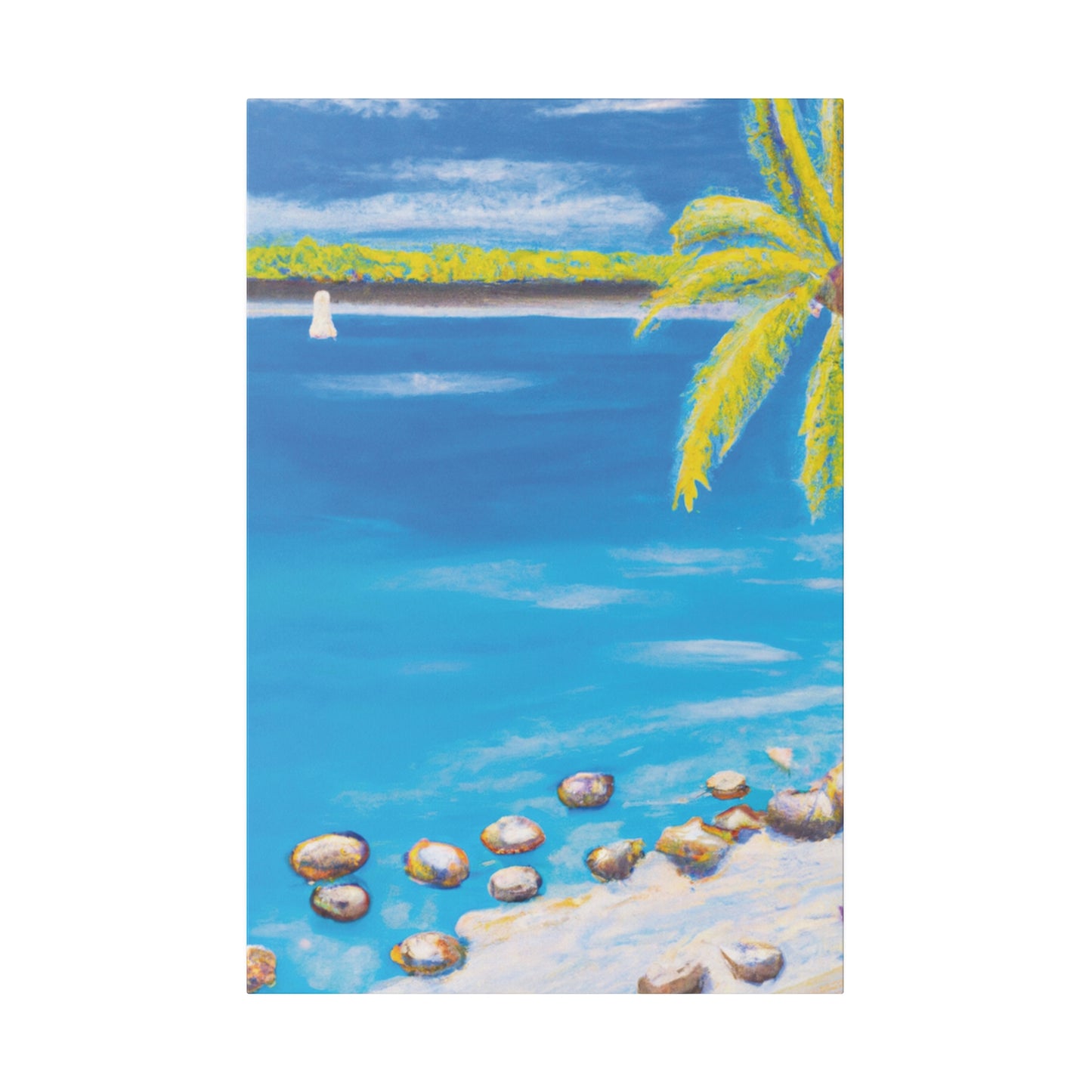 8593F - Bahamas Ocean Painting Print | Bahamas | Ocean | Beach | Poster | Home Decor | Wall Art | Canvas