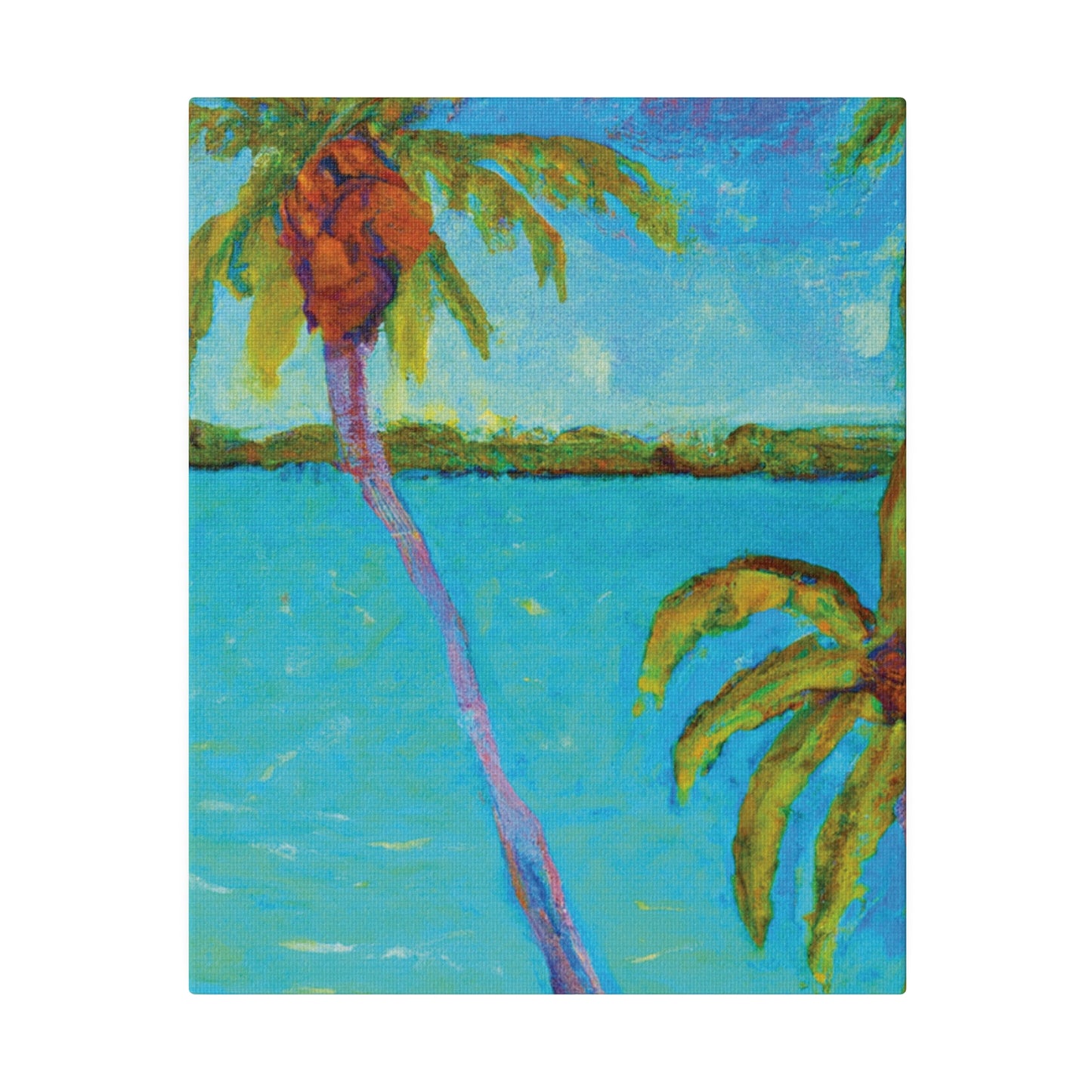 4676F - Bahamas Ocean Painting Print | Bahamas | Ocean | Beach | Poster | Home Decor | Wall Art | Canvas