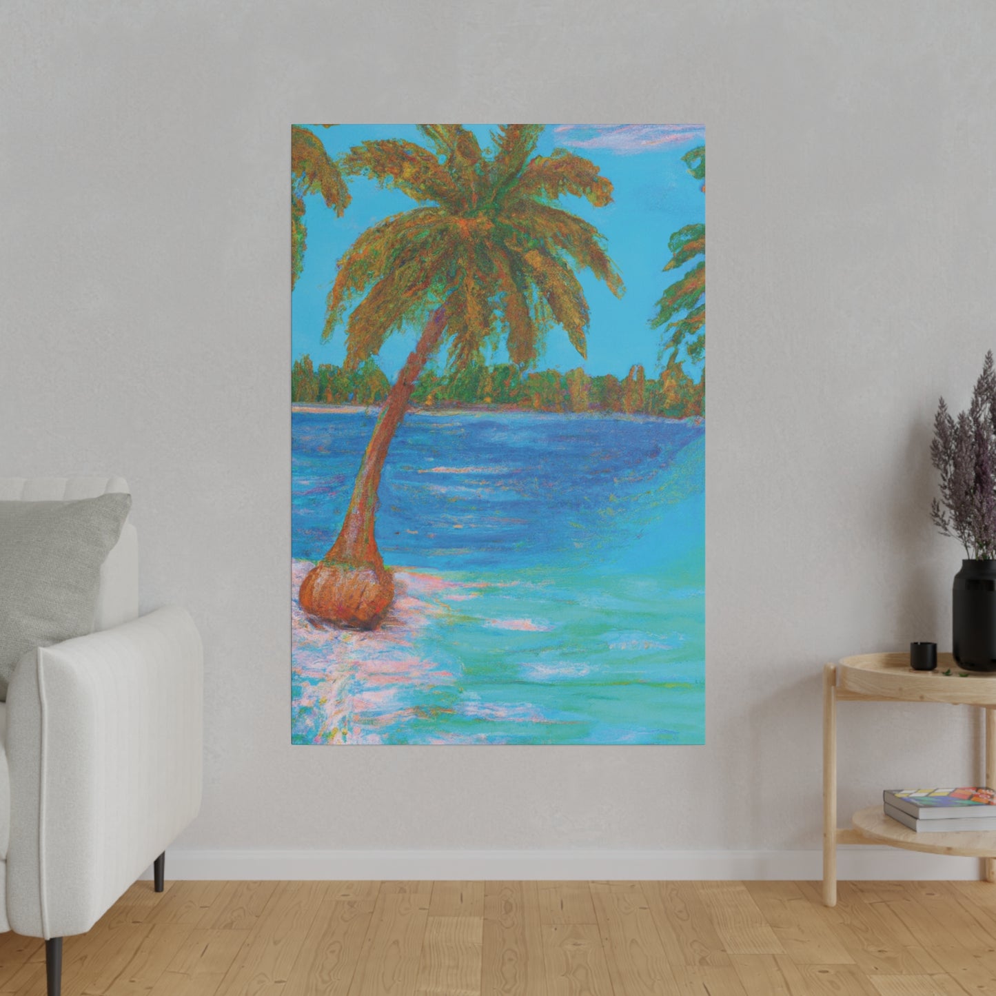 4348S - Bahamas Ocean Painting Print | Bahamas | Ocean | Beach | Poster | Home Decor | Wall Art | Canvas