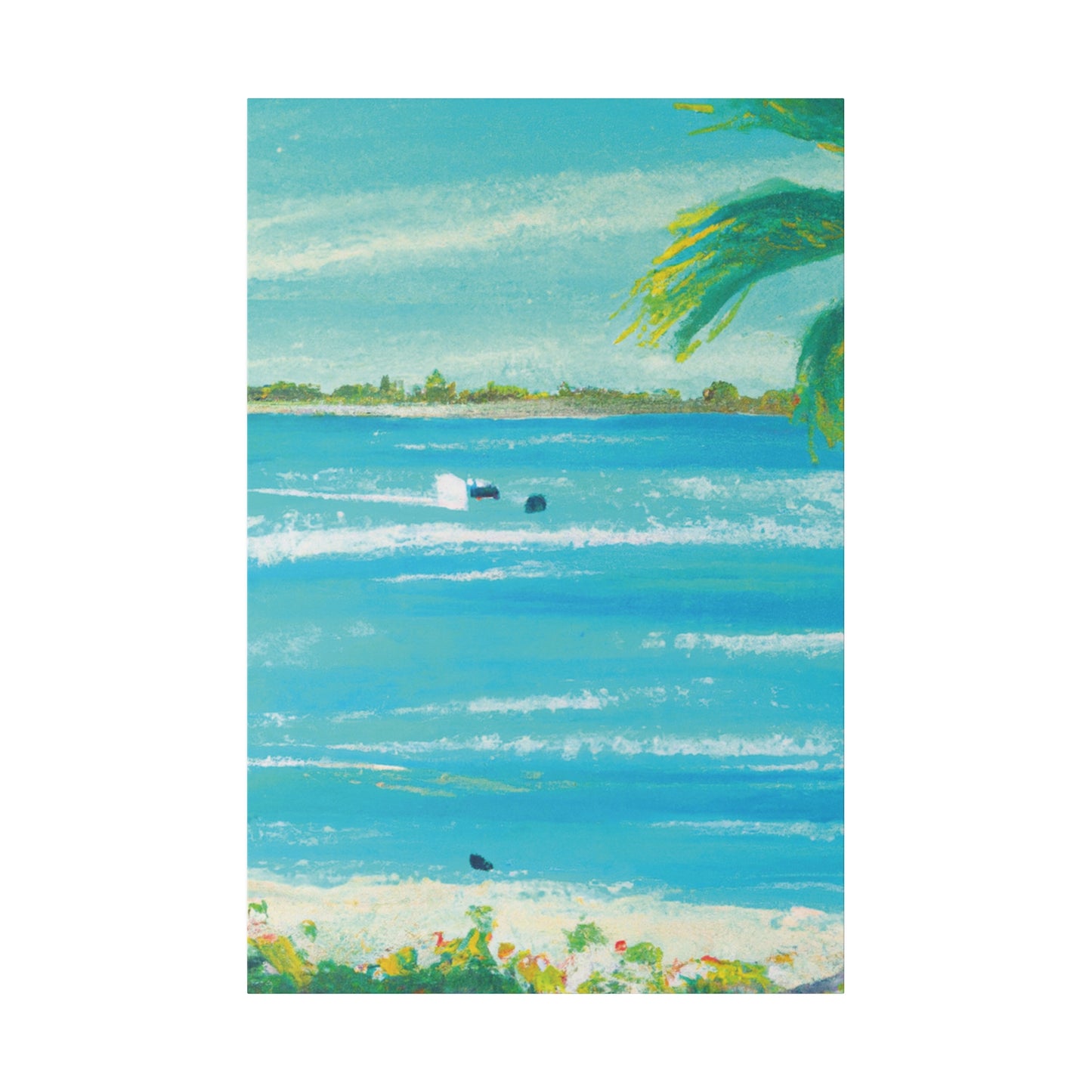 4282E - Bahamas Ocean Painting Print | Bahamas | Ocean | Beach | Poster | Home Decor | Wall Art | Canvas