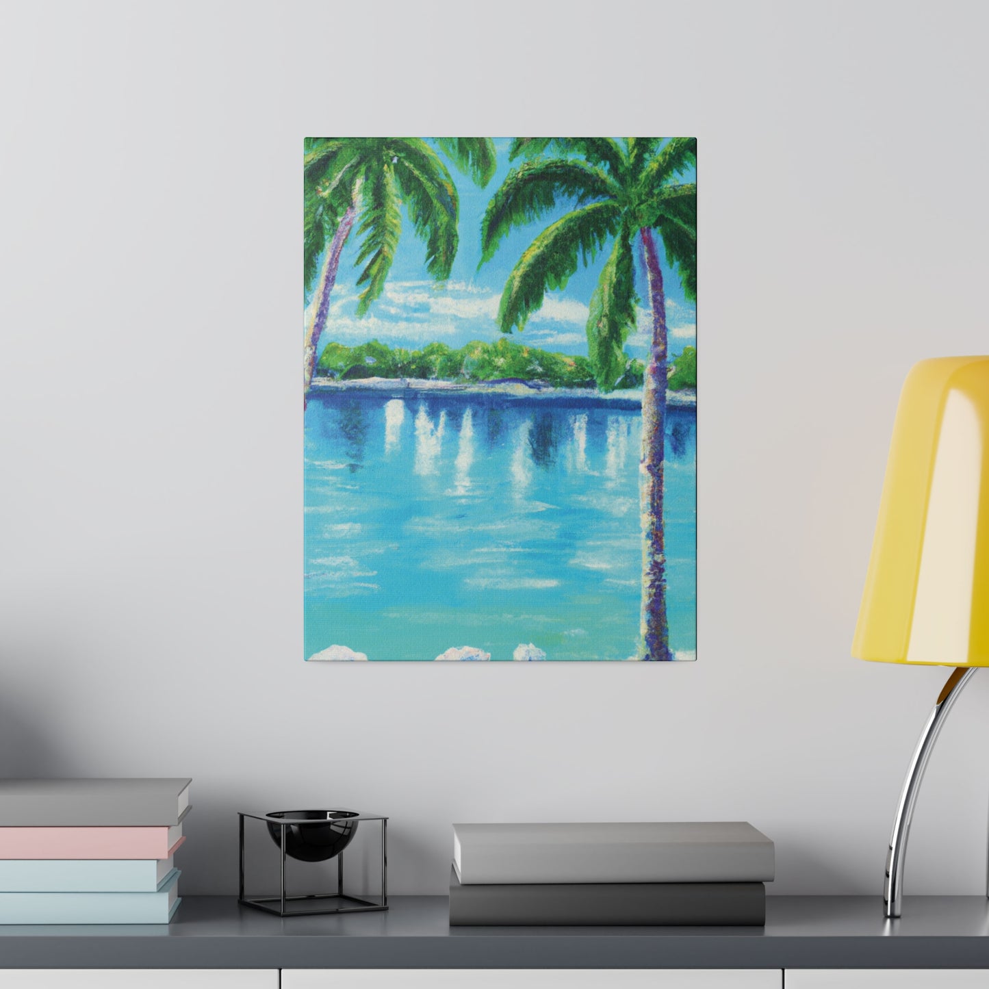 4482N - Bahamas Ocean Painting Print | Bahamas | Ocean | Beach | Poster | Home Decor | Wall Art | Canvas