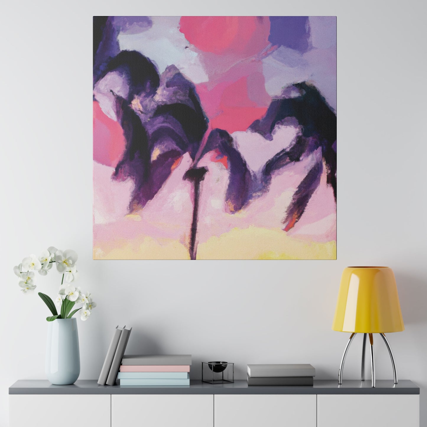 8189L - Miami Beach Sunset Painting Print | Miami | Beach | Sunset | Poster | Home Decor | Wall Art | Canvas