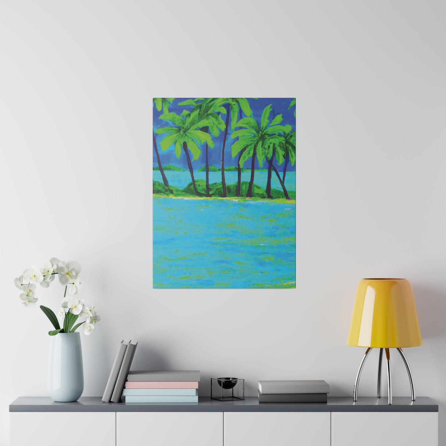 3148Z - Bahamas Ocean Painting Print | Bahamas | Ocean | Beach | Poster | Home Decor | Wall Art | Canvas