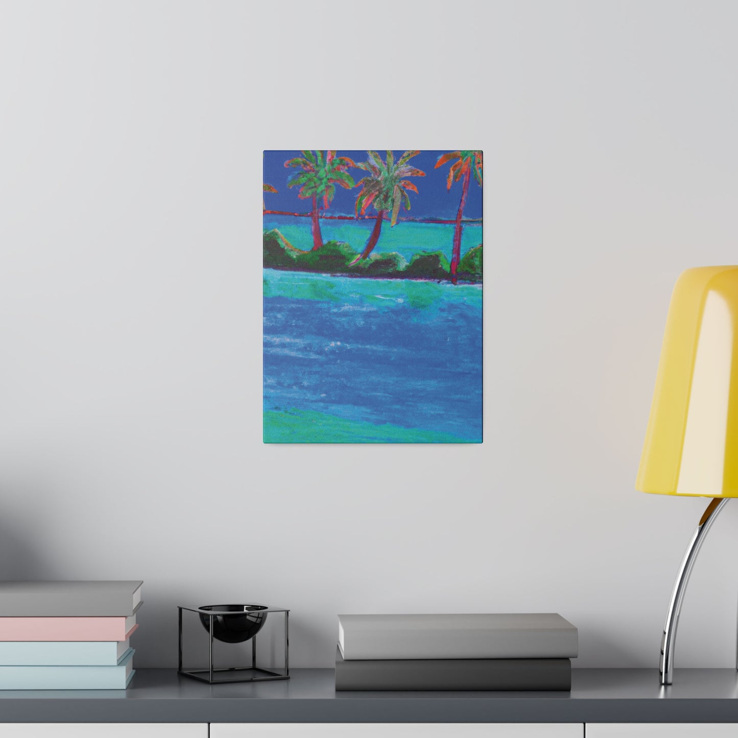 7454G - Bahamas Ocean Painting Print | Bahamas | Ocean | Beach | Poster | Home Decor | Wall Art | Canvas