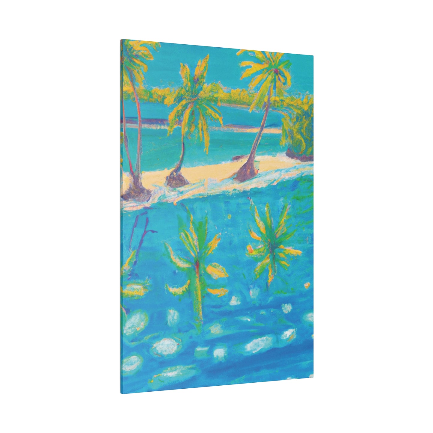 4825R - Bahamas Ocean Painting Print | Bahamas | Ocean | Beach | Poster | Home Decor | Wall Art | Canvas