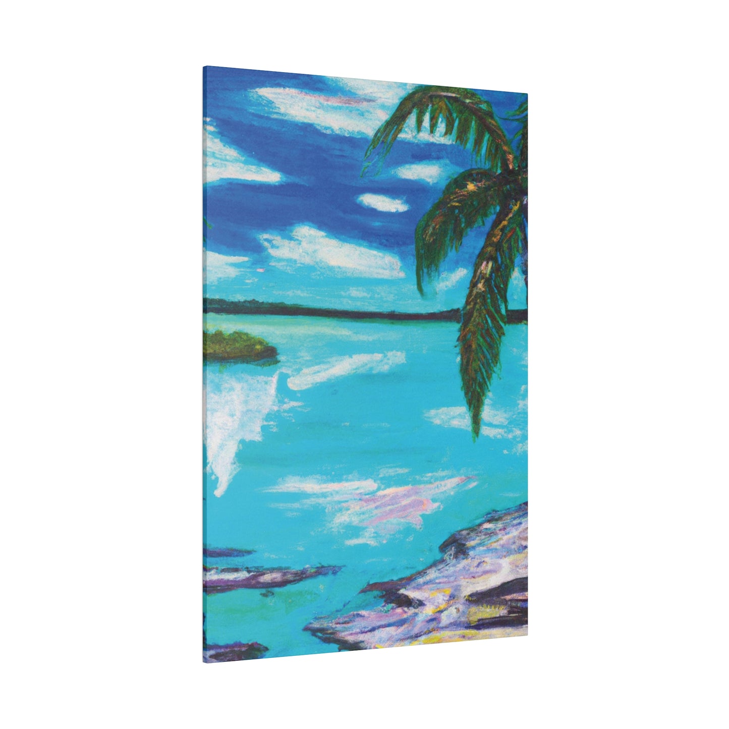 9184C - Bahamas Ocean Painting Print | Bahamas | Ocean | Beach | Poster | Home Decor | Wall Art | Canvas