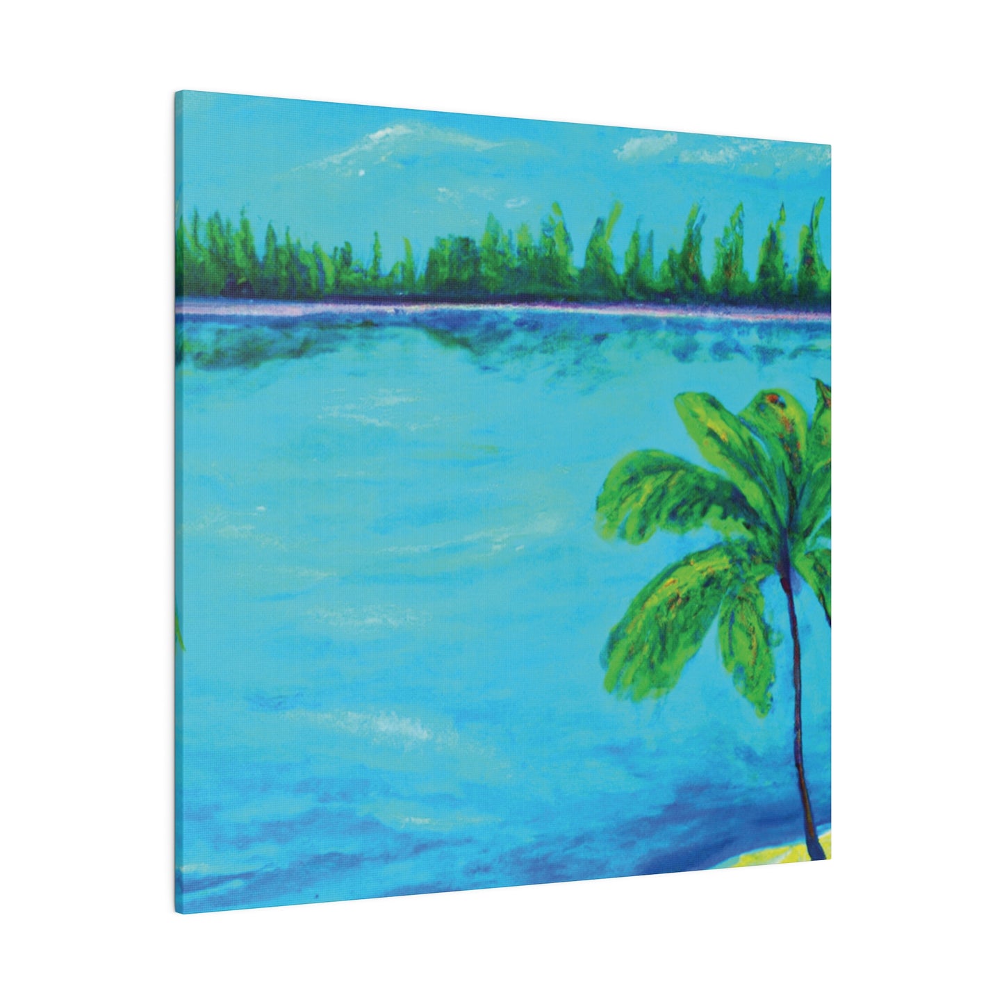 7122L - Bahamas Ocean Painting Print | Bahamas | Ocean | Beach | Poster | Home Decor | Wall Art | Canvas