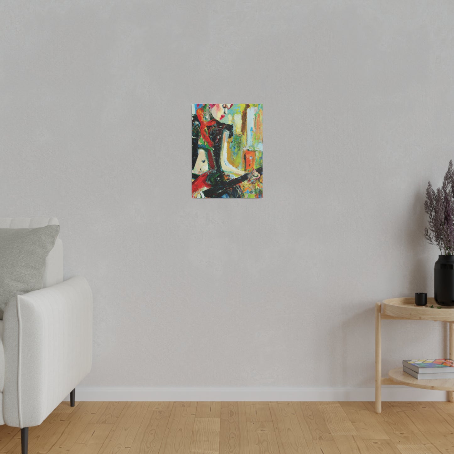 4824H - Rockstar Oil Painting Style Print | Poster | Home Decor | Wall Art | Music Art | Canvas