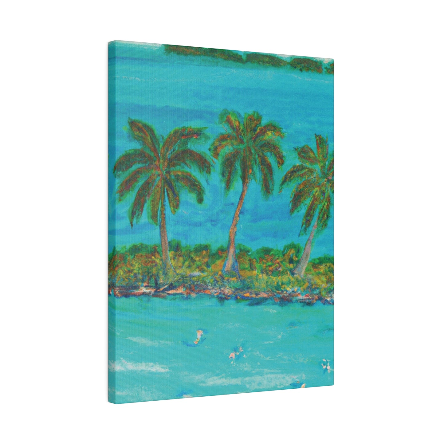 4205N - Bahamas Ocean Painting Print | Bahamas | Ocean | Beach | Poster | Home Decor | Wall Art | Canvas