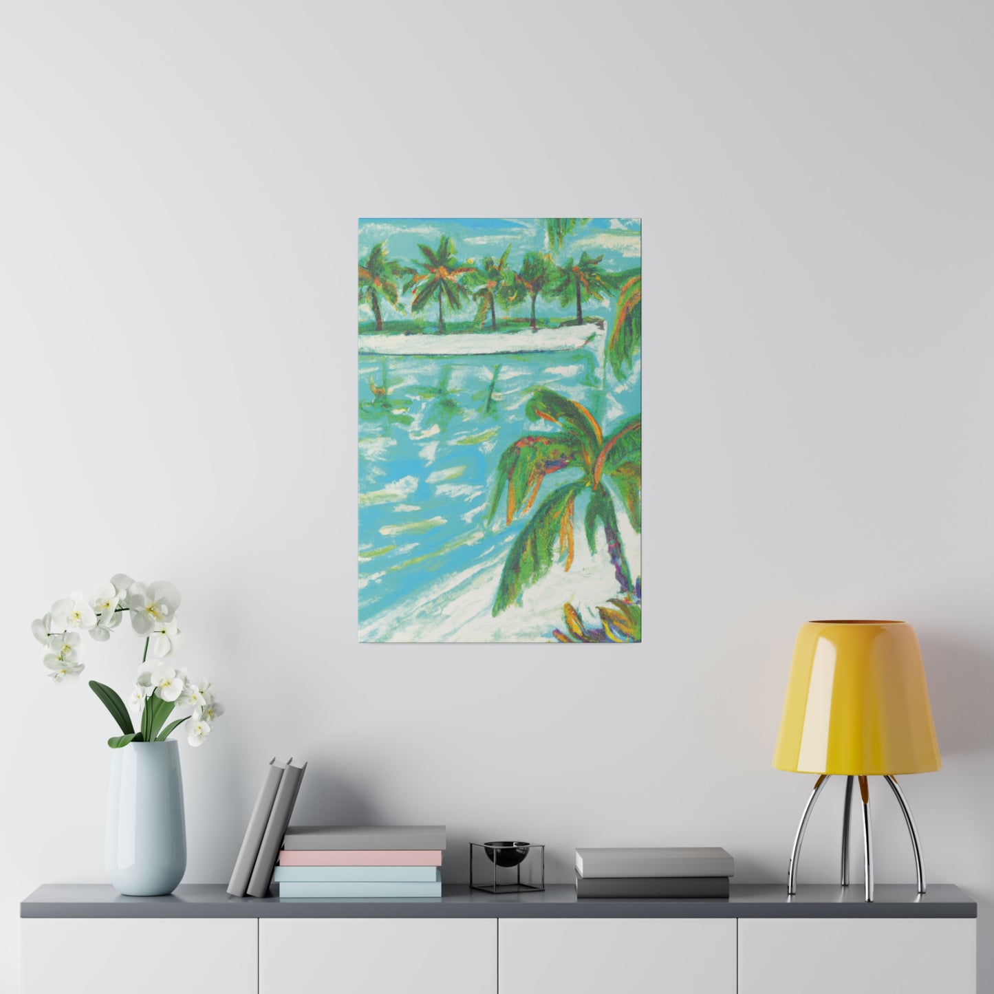 7103O - Bahamas Ocean Painting Print | Bahamas | Ocean | Beach | Poster | Home Decor | Wall Art | Canvas