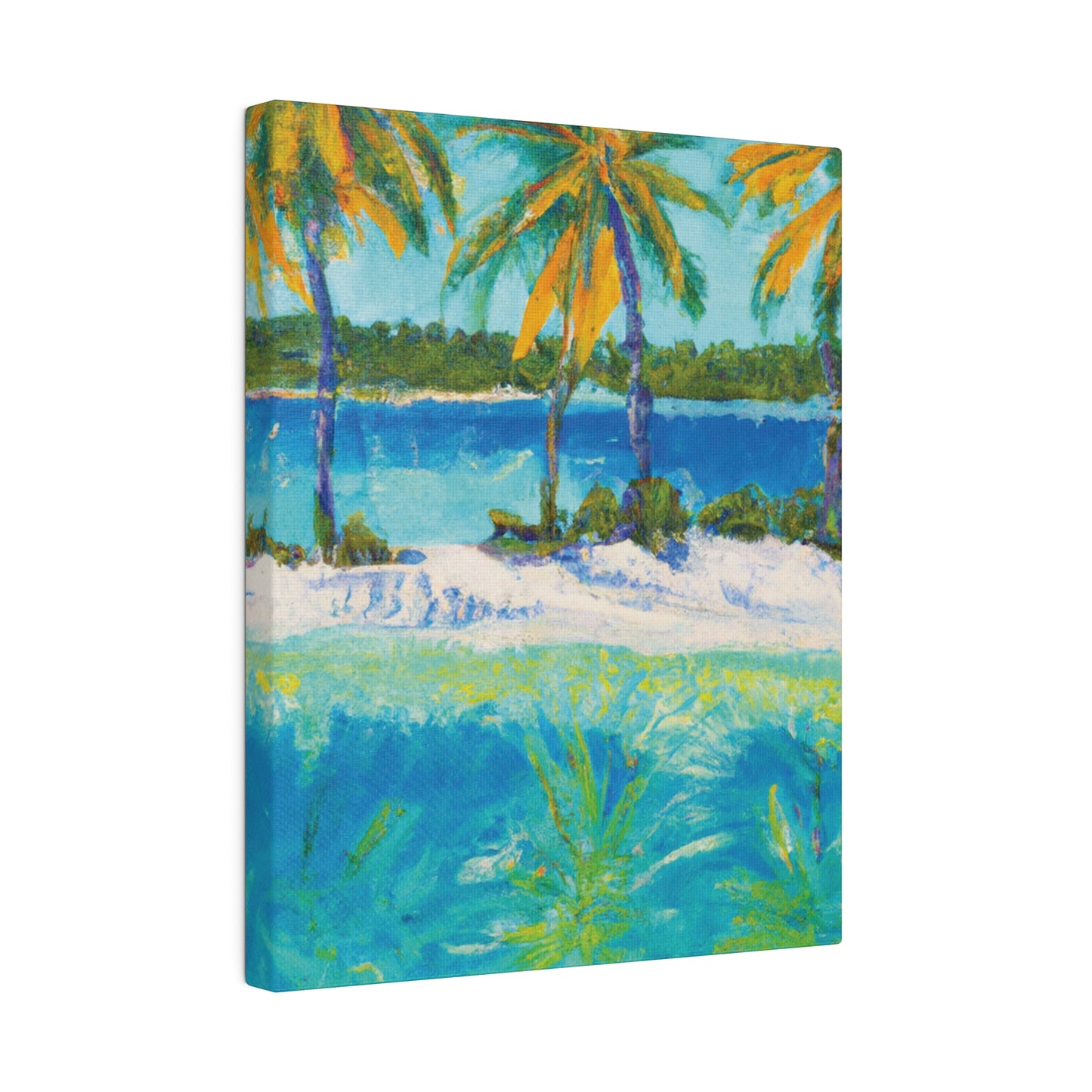 2367X - Bahamas Ocean Painting Print | Bahamas | Ocean | Beach | Poster | Home Decor | Wall Art | Canvas