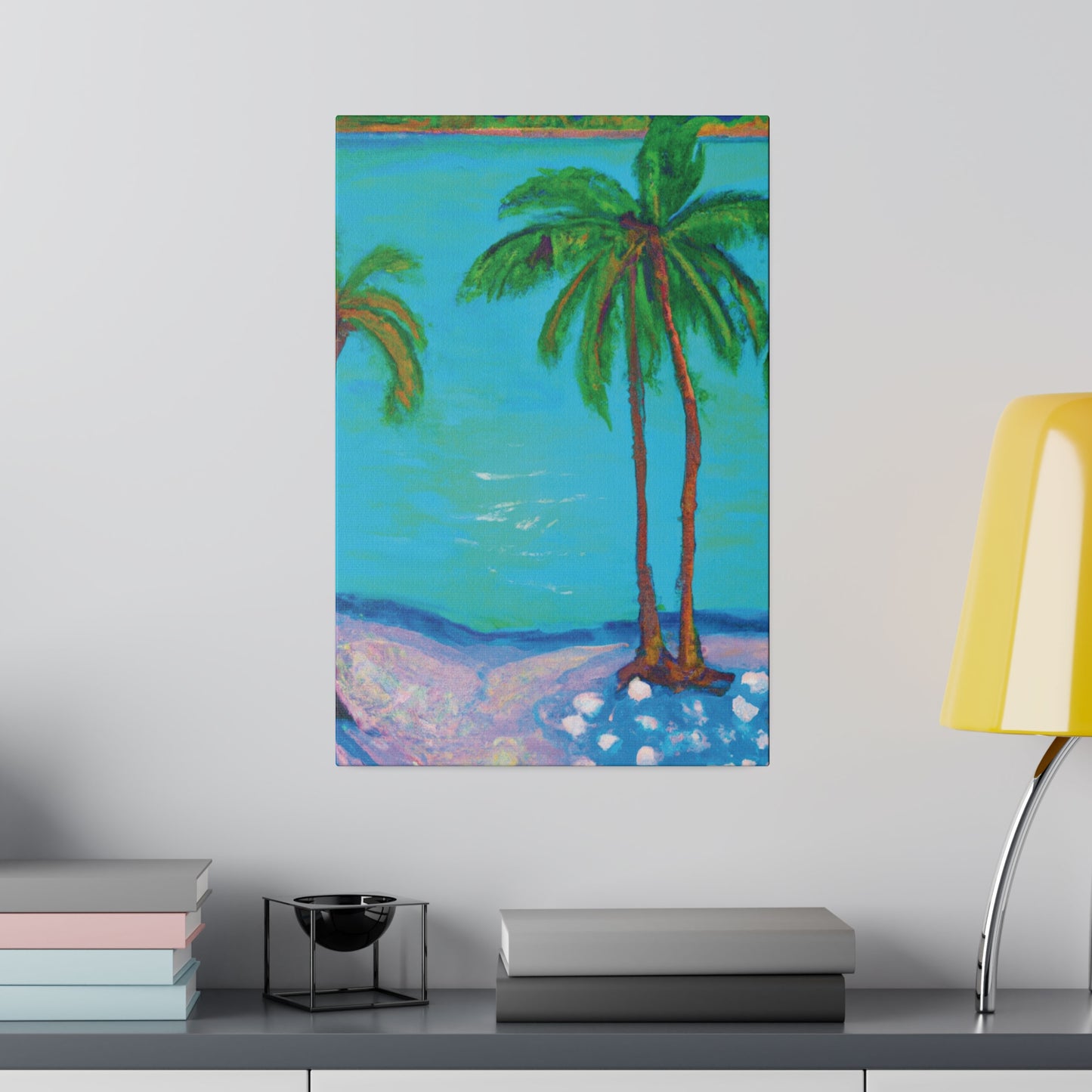 5029K - Bahamas Ocean Painting Print | Bahamas | Ocean | Beach | Poster | Home Decor | Wall Art | Canvas