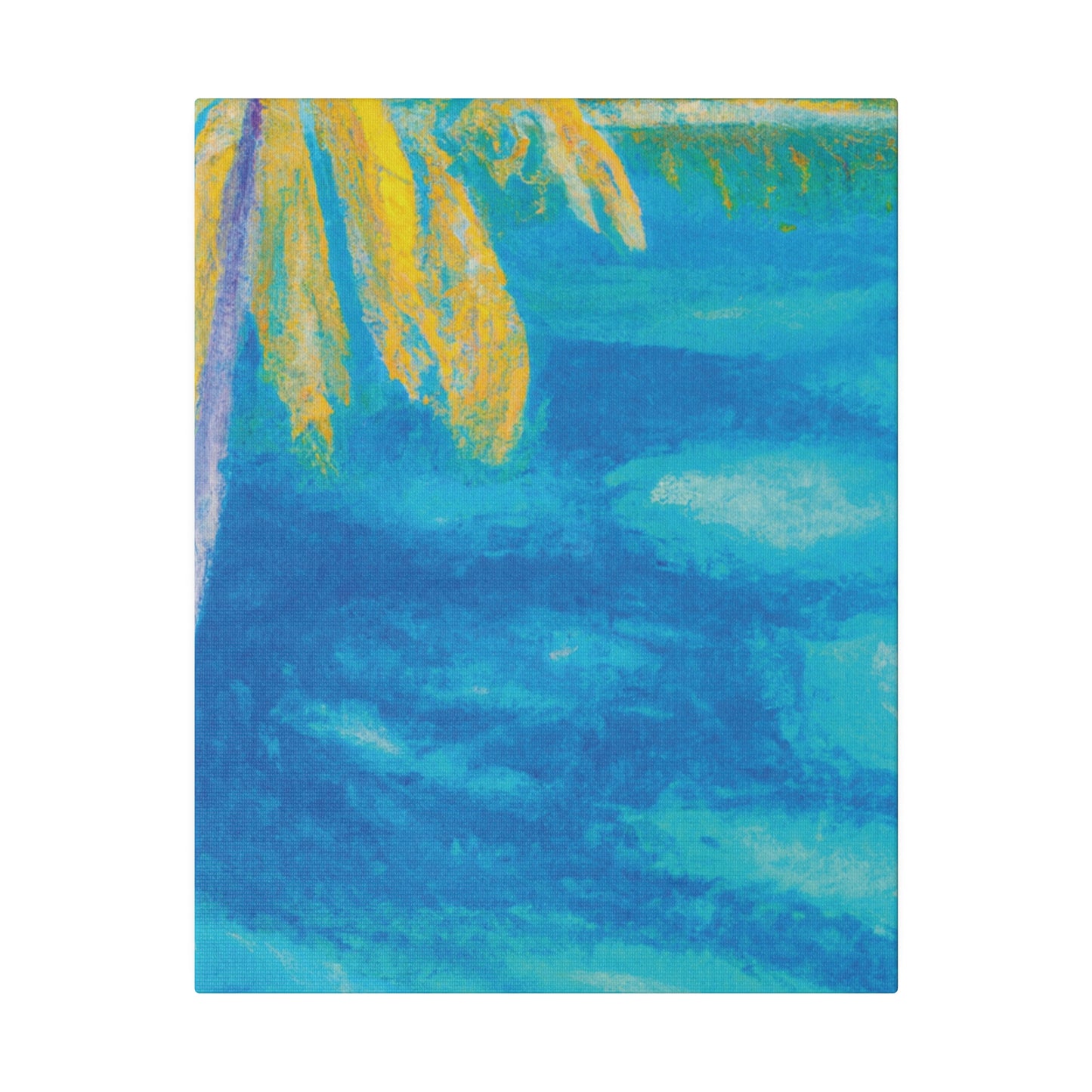 5874A - Bahamas Ocean Painting Print | Bahamas | Ocean | Beach | Poster | Home Decor | Wall Art | Canvas