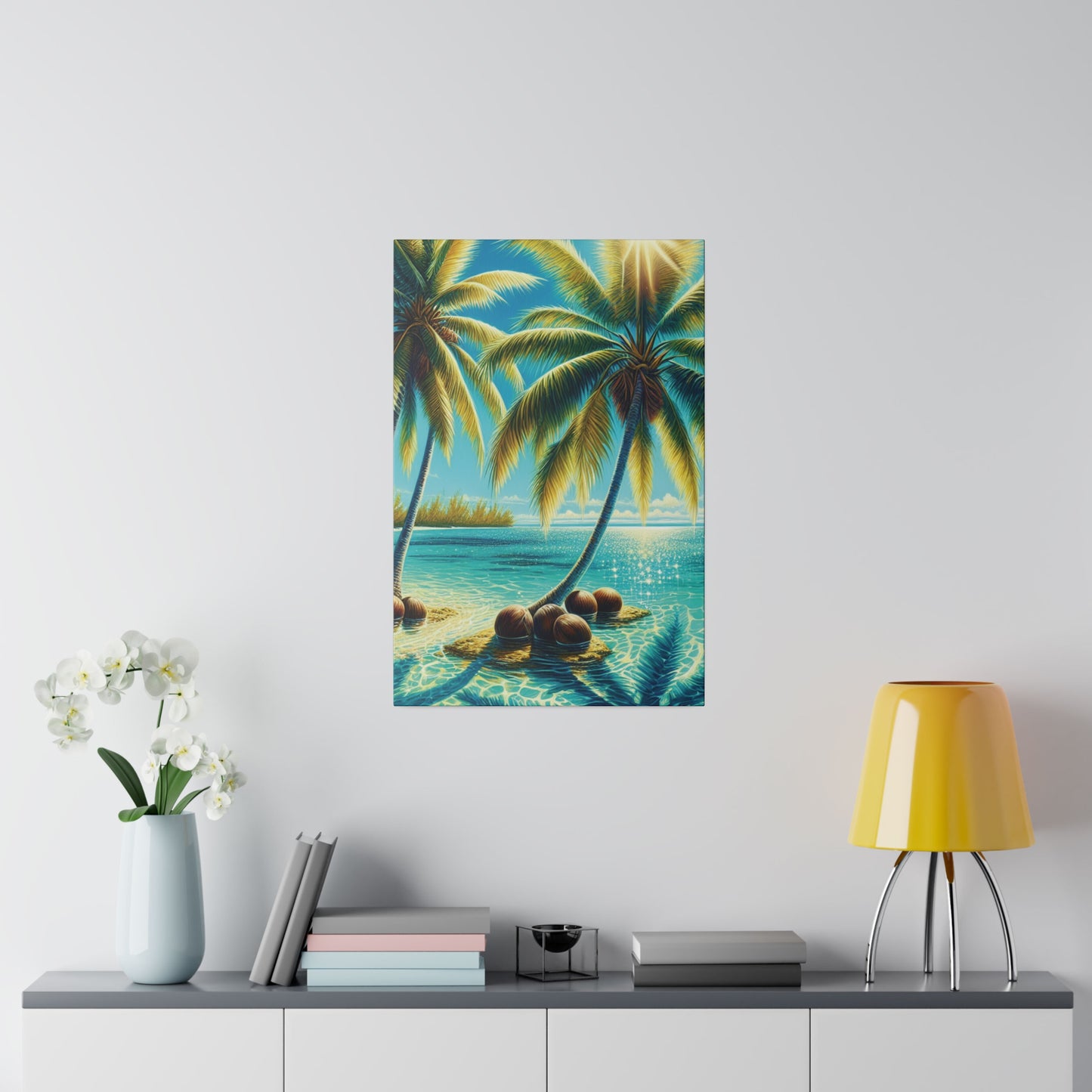 8231M - Bahamas Ocean Painting Print | Bahamas | Ocean | Beach | Poster | Home Decor | Wall Art | Canvas