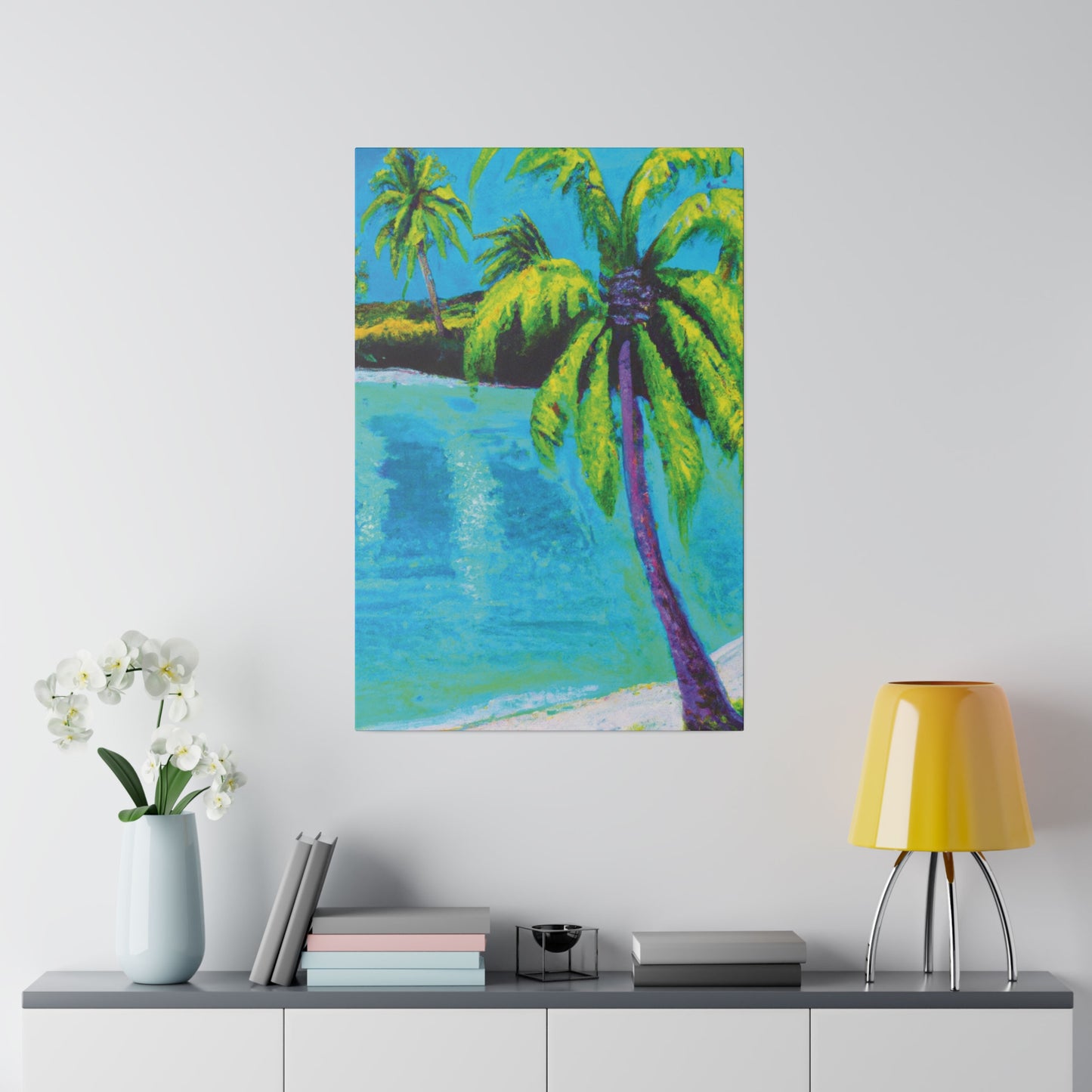 732J - Bahamas Ocean Painting Print | Bahamas | Ocean | Beach | Poster | Home Decor | Wall Art | Canvas