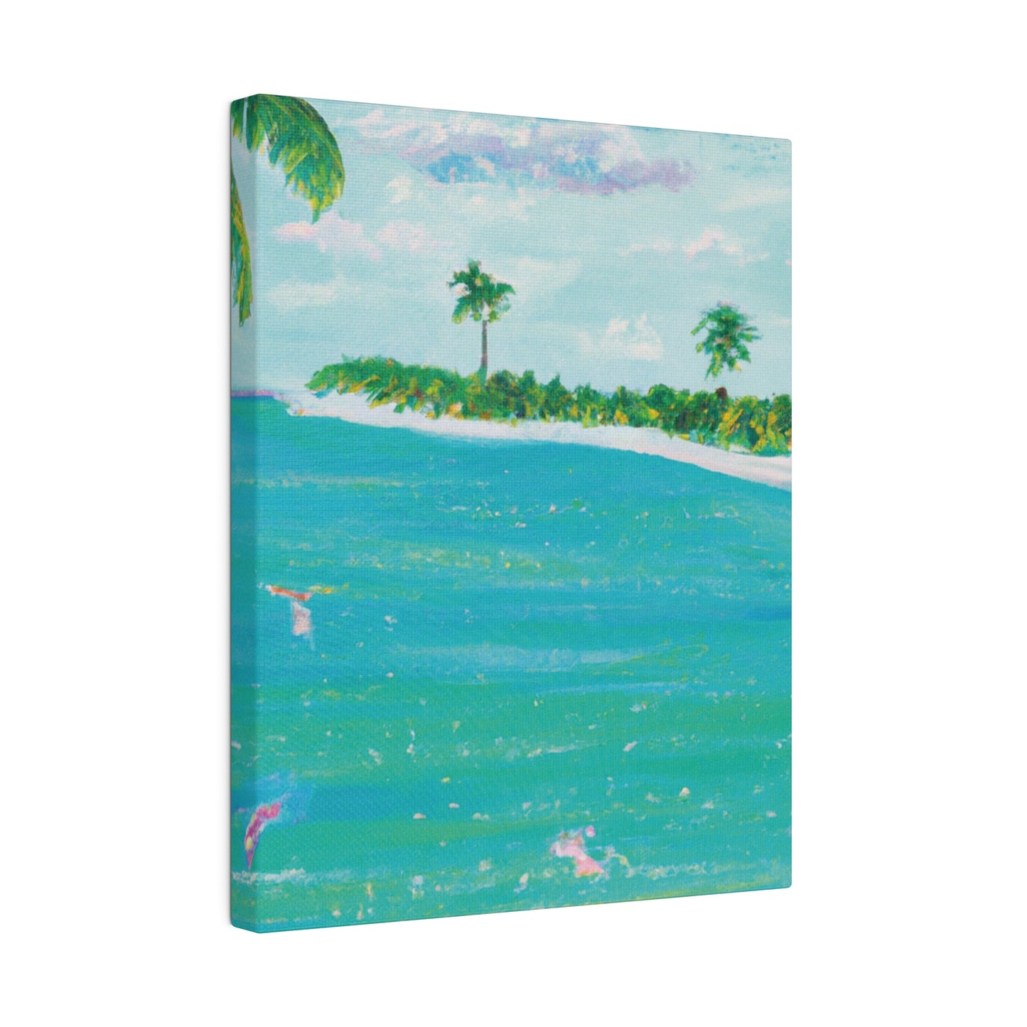 6576D - Bahamas Ocean Painting Print | Bahamas | Ocean | Beach | Poster | Home Decor | Wall Art | Canvas