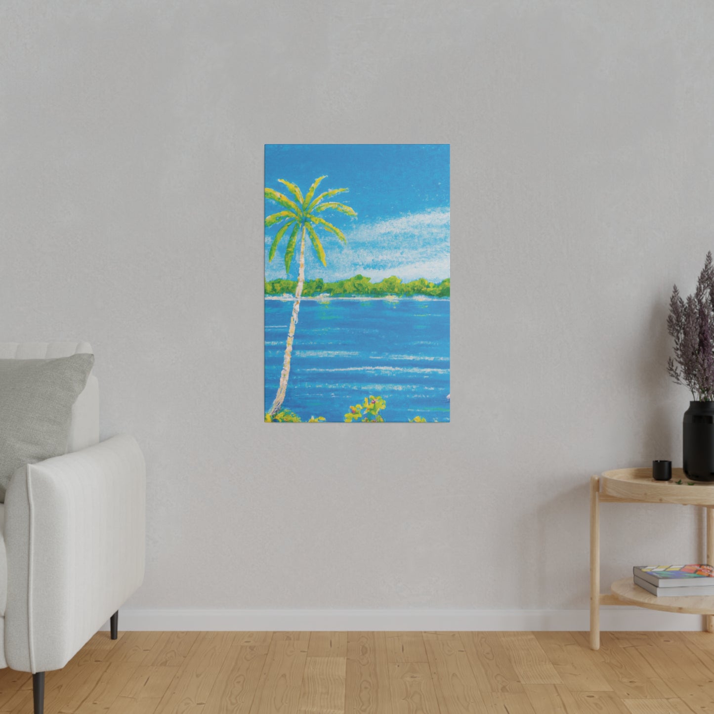 9803Q - Bahamas Ocean Painting Print | Bahamas | Ocean | Beach | Poster | Home Decor | Wall Art | Canvas