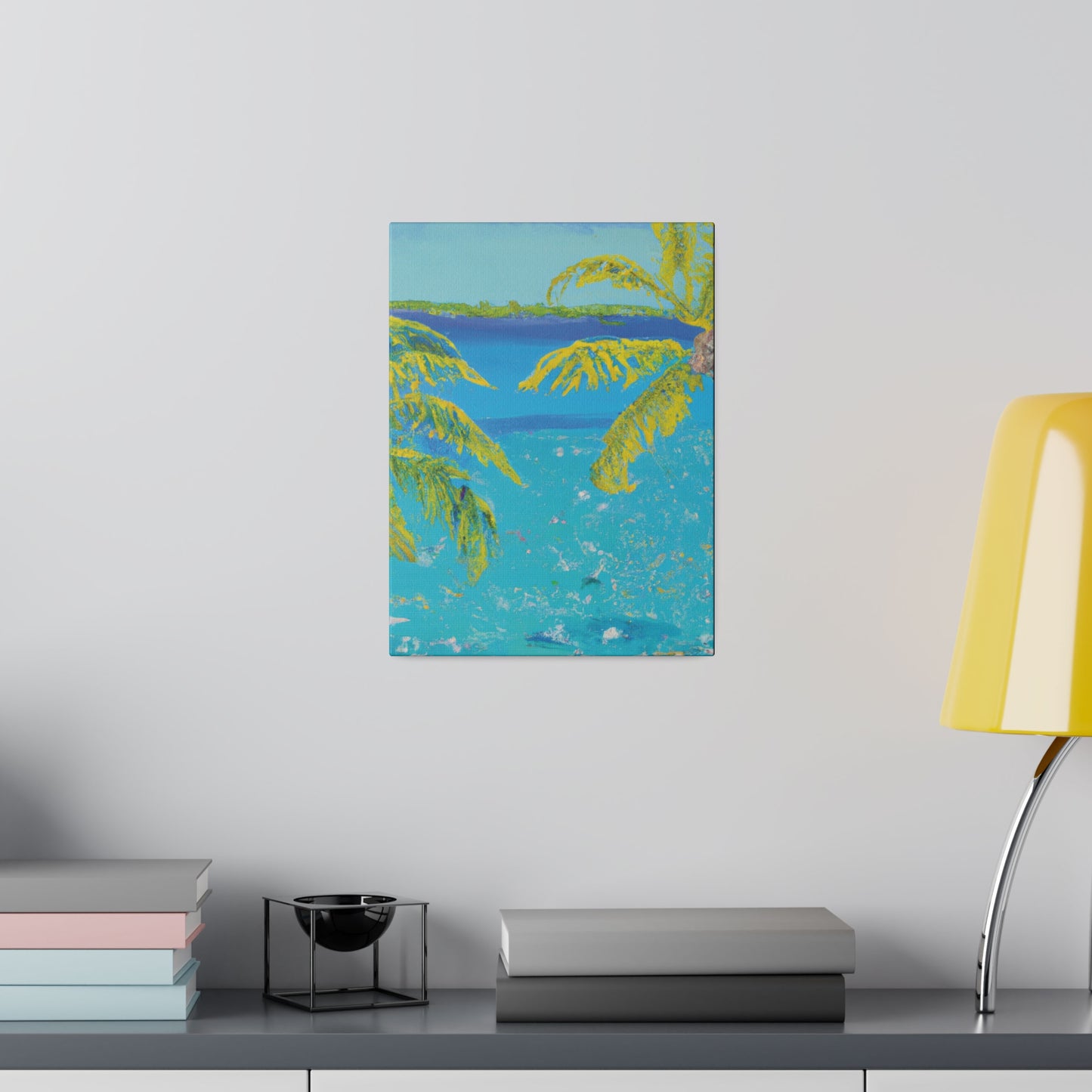 9282F - Bahamas Ocean Painting Print | Bahamas | Ocean | Beach | Poster | Home Decor | Wall Art | Canvas