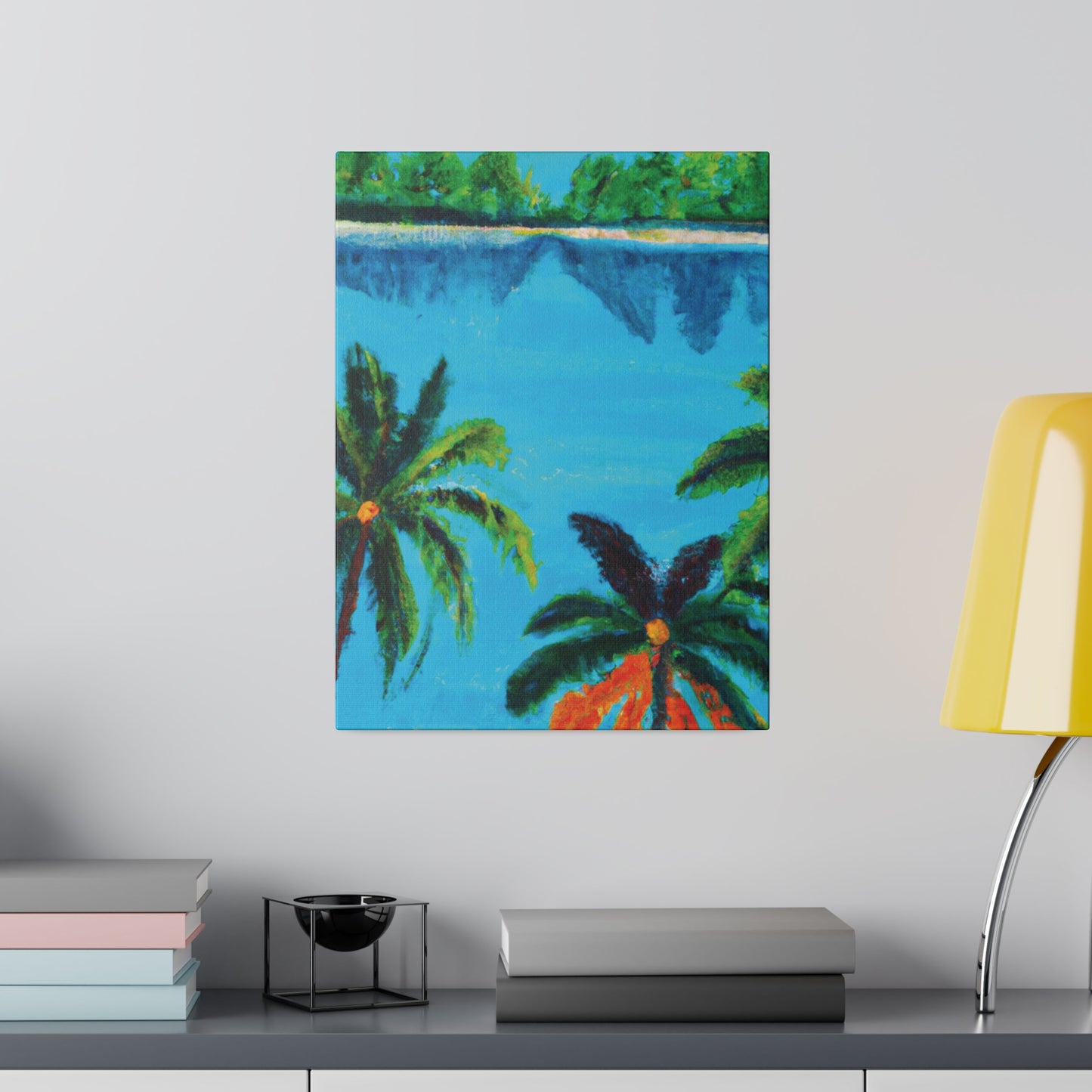 7373A - Bahamas Ocean Painting Print | Bahamas | Ocean | Beach | Poster | Home Decor | Wall Art | Canvas