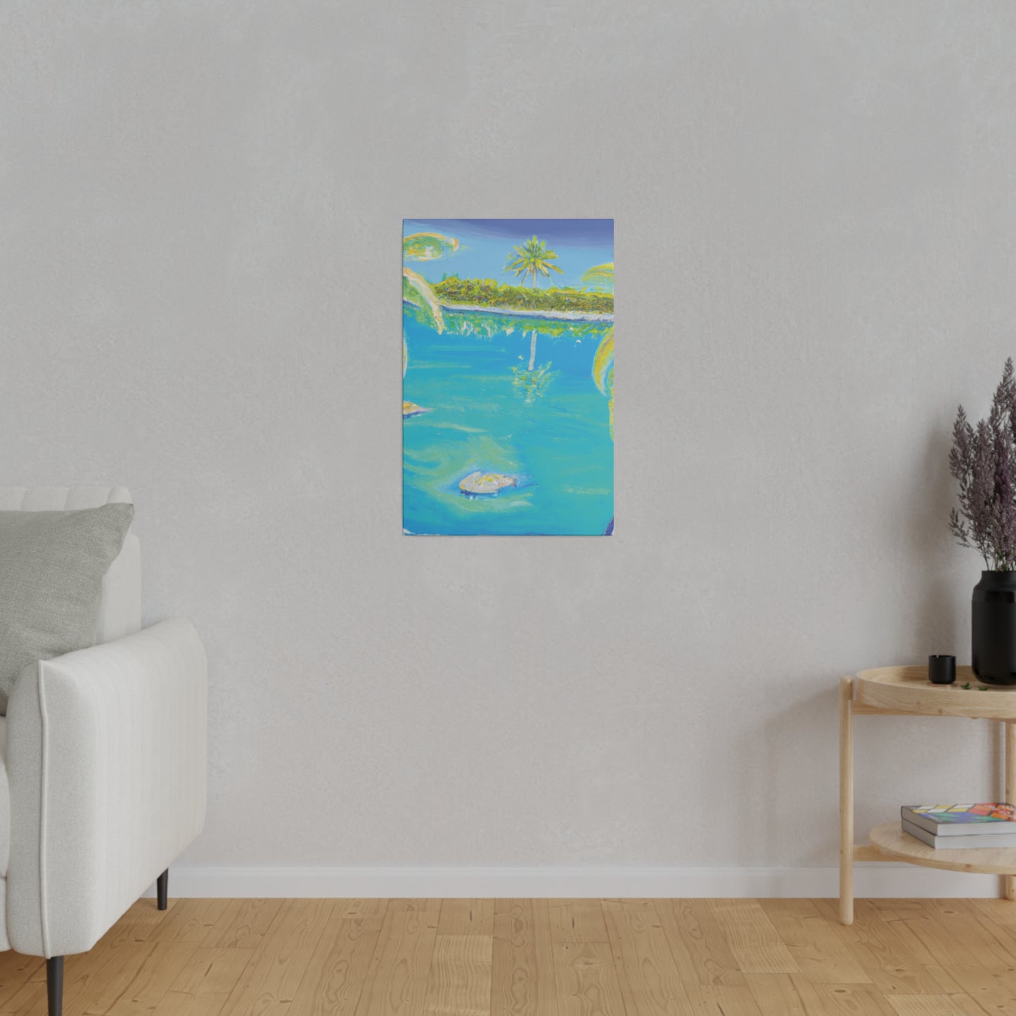 9546V - Bahamas Ocean Painting Print | Bahamas | Ocean | Beach | Poster | Home Decor | Wall Art | Canvas