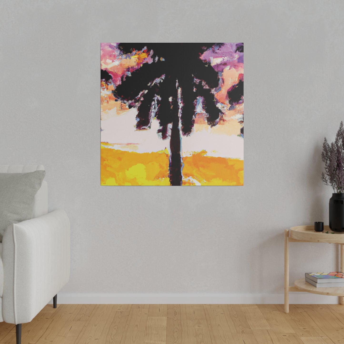 6392A - Miami Beach Sunset Painting Print | Miami | Beach | Sunset | Poster | Home Decor | Wall Art | Canvas