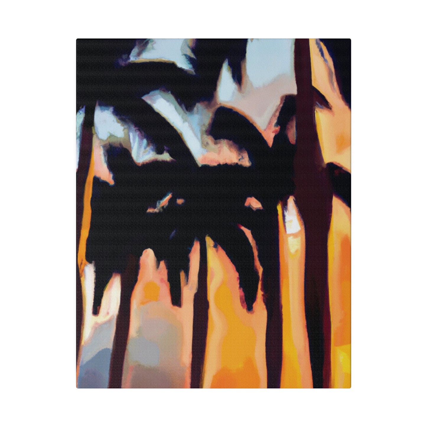 5642H - Miami Beach Sunset Painting Print | Miami | Beach | Sunset | Poster | Home Decor | Wall Art | Canvas