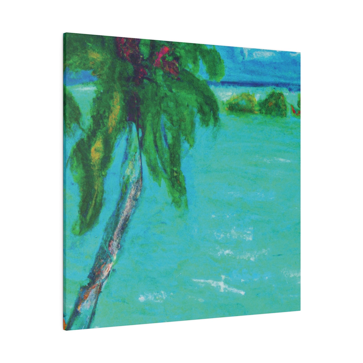 8864T - Bahamas Ocean Painting Print | Bahamas | Ocean | Beach | Poster | Home Decor | Wall Art | Canvas