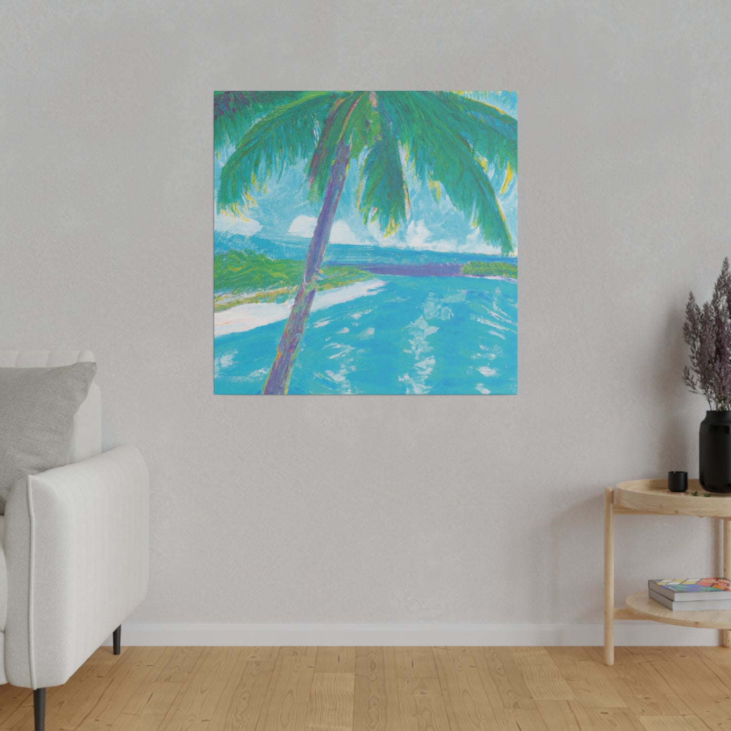 9252K - Bahamas Ocean Painting Print | Bahamas | Ocean | Beach | Poster | Home Decor | Wall Art | Canvas