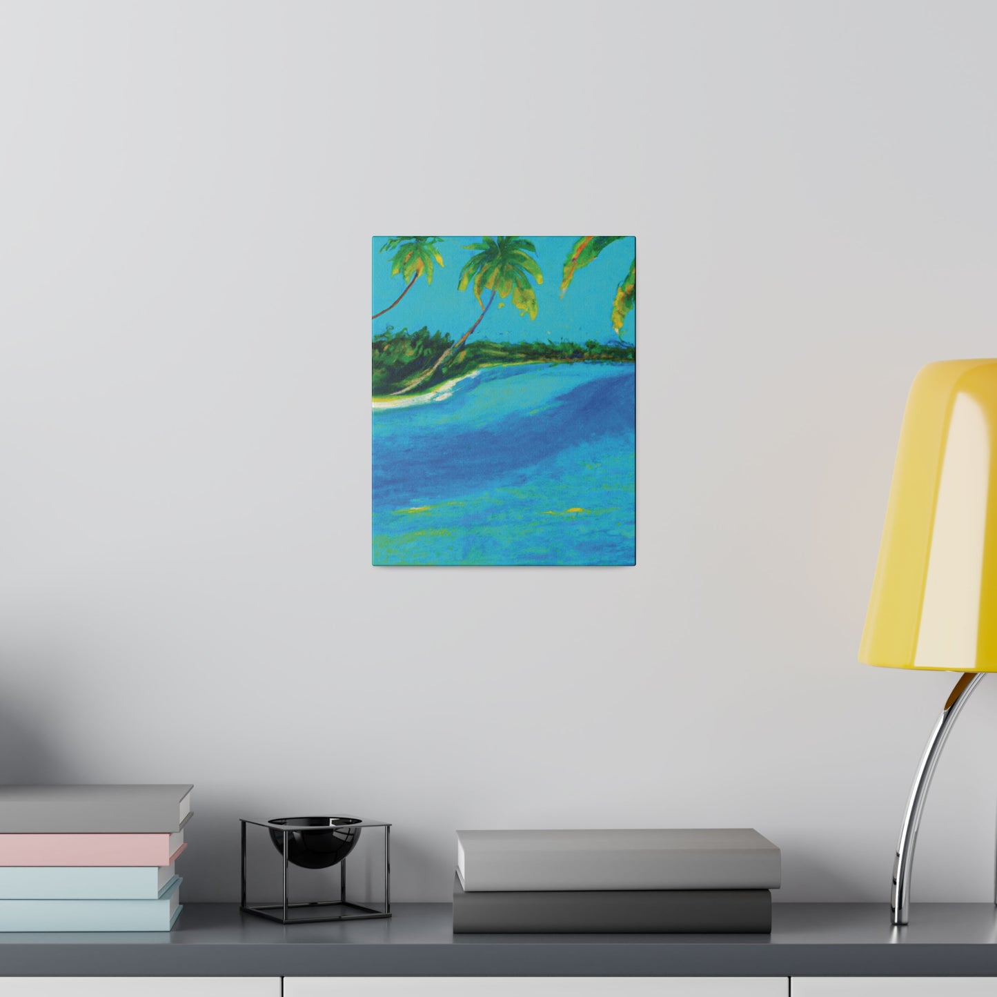 5491K - Bahamas Ocean Painting Print | Bahamas | Ocean | Beach | Poster | Home Decor | Wall Art | Canvas