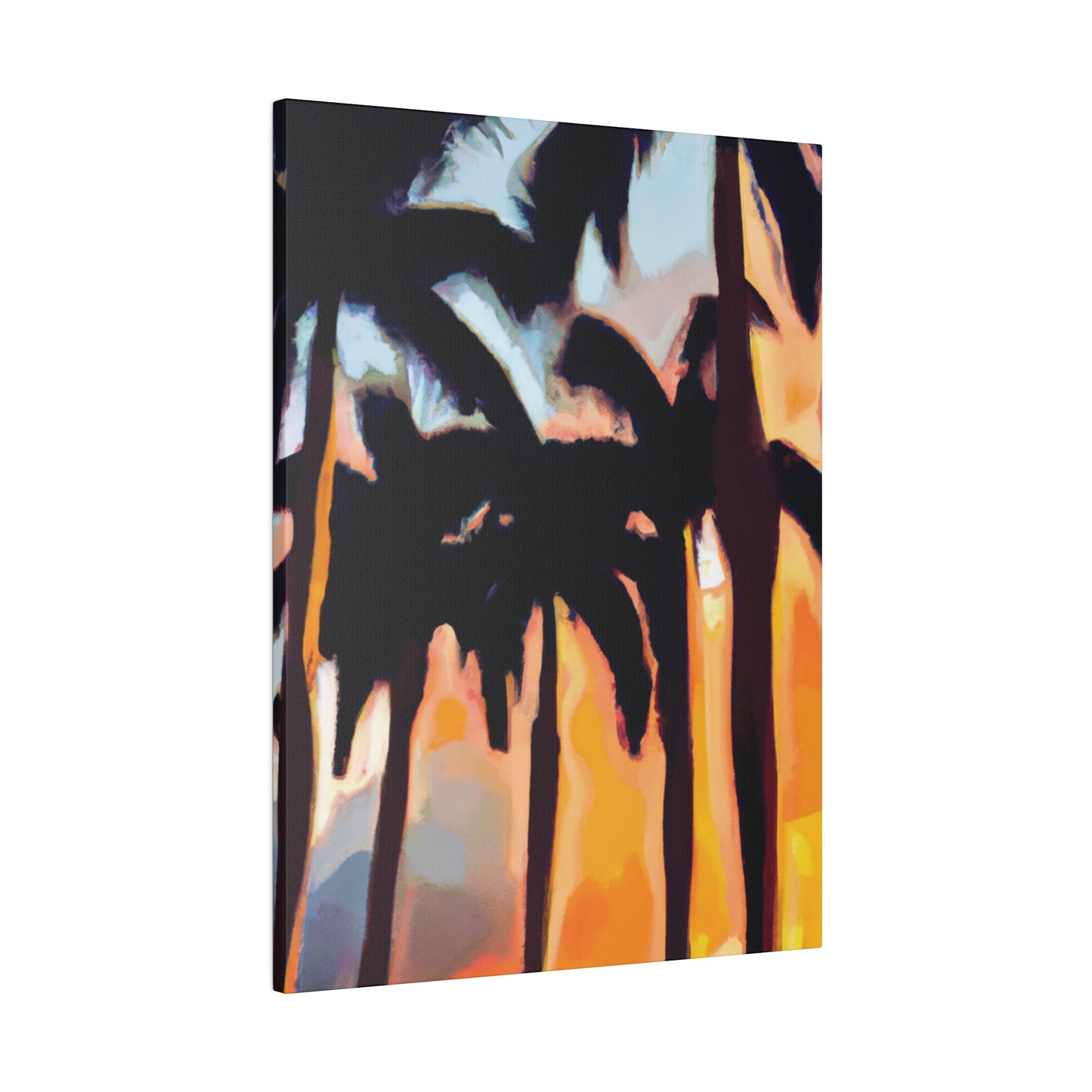 5642H - Miami Beach Sunset Painting Print | Miami | Beach | Sunset | Poster | Home Decor | Wall Art | Canvas