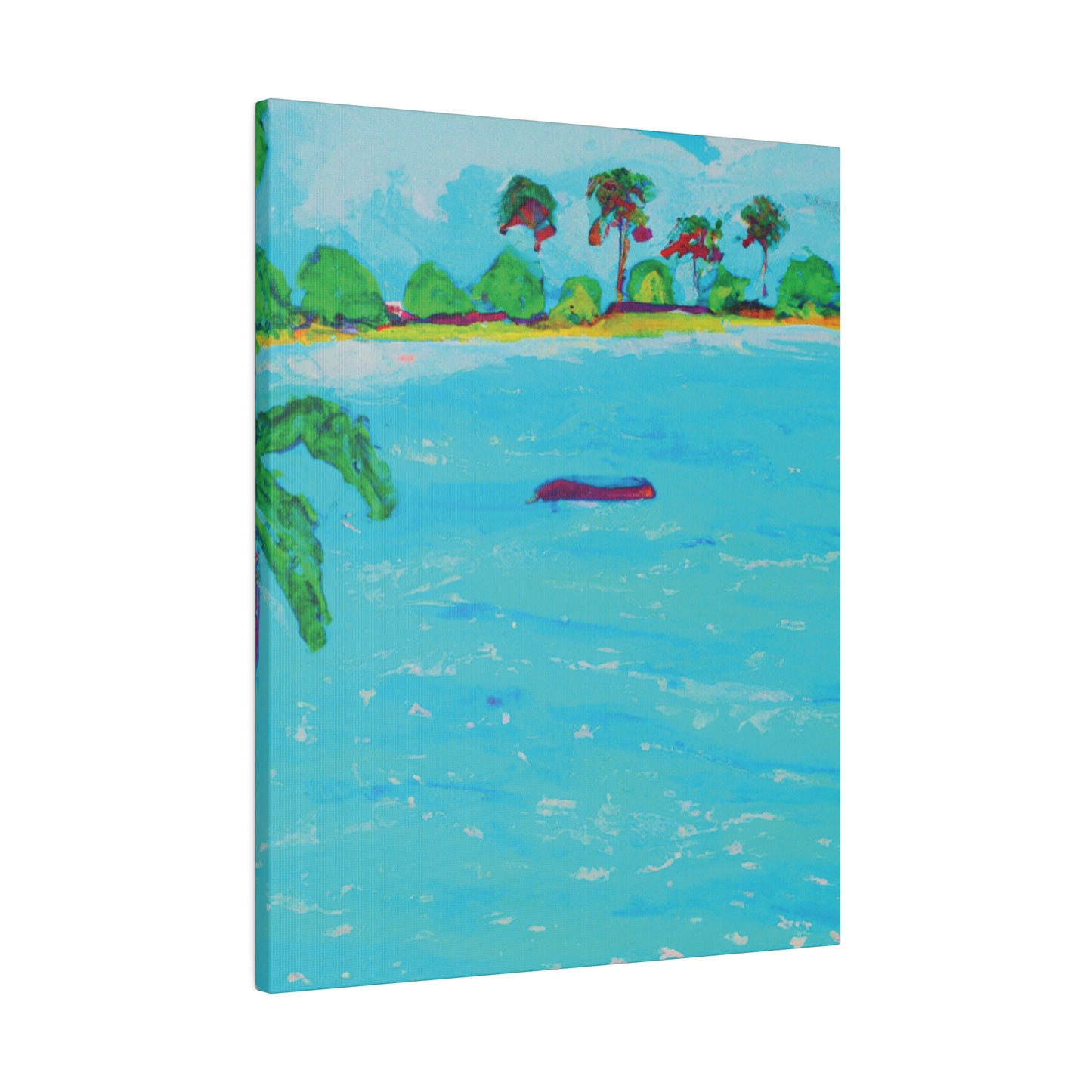 7481H - Bahamas Ocean Painting Print | Bahamas | Ocean | Beach | Poster | Home Decor | Wall Art | Canvas