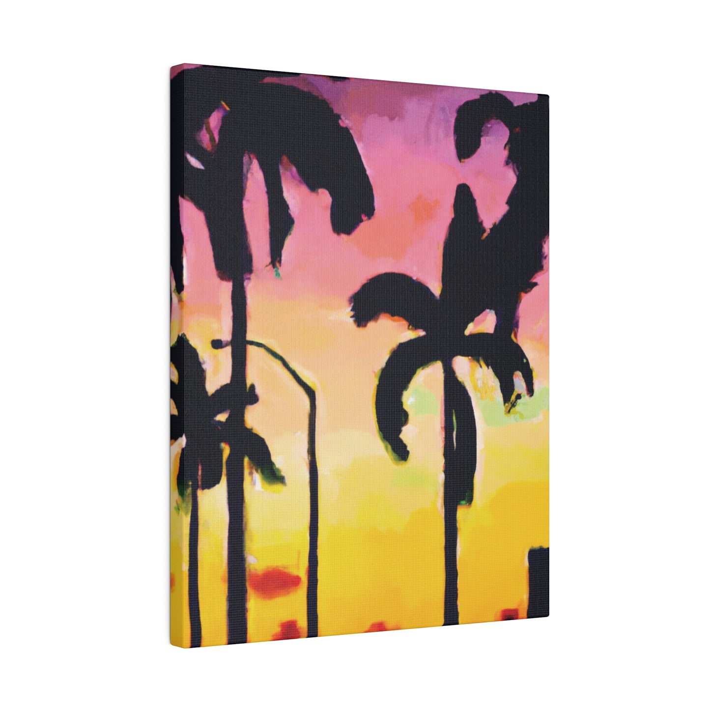 1792J - Miami Beach Sunset Painting Print | Miami | Beach | Sunset | Poster | Home Decor | Wall Art | Canvas