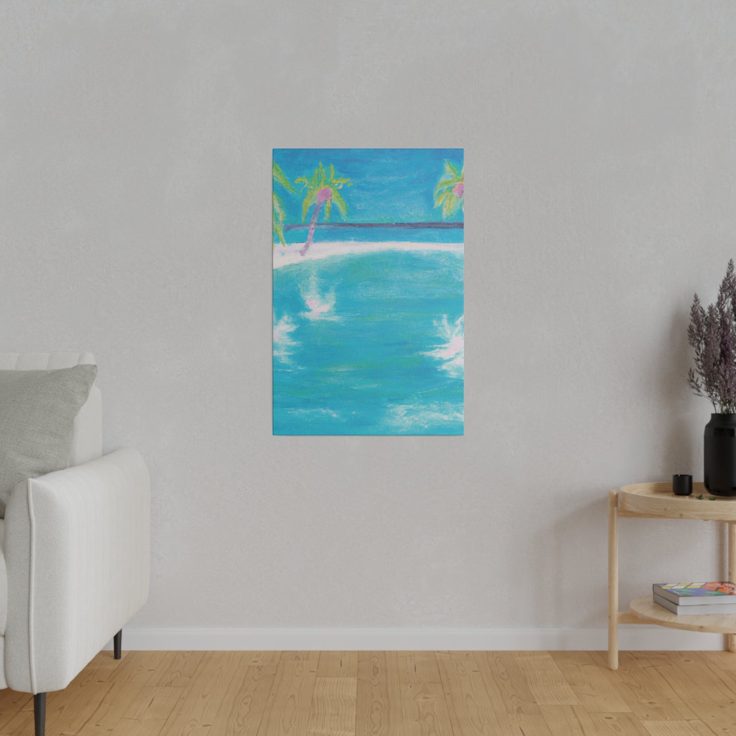 8348G - Bahamas Ocean Painting Print | Bahamas | Ocean | Beach | Poster | Home Decor | Wall Art | Canvas