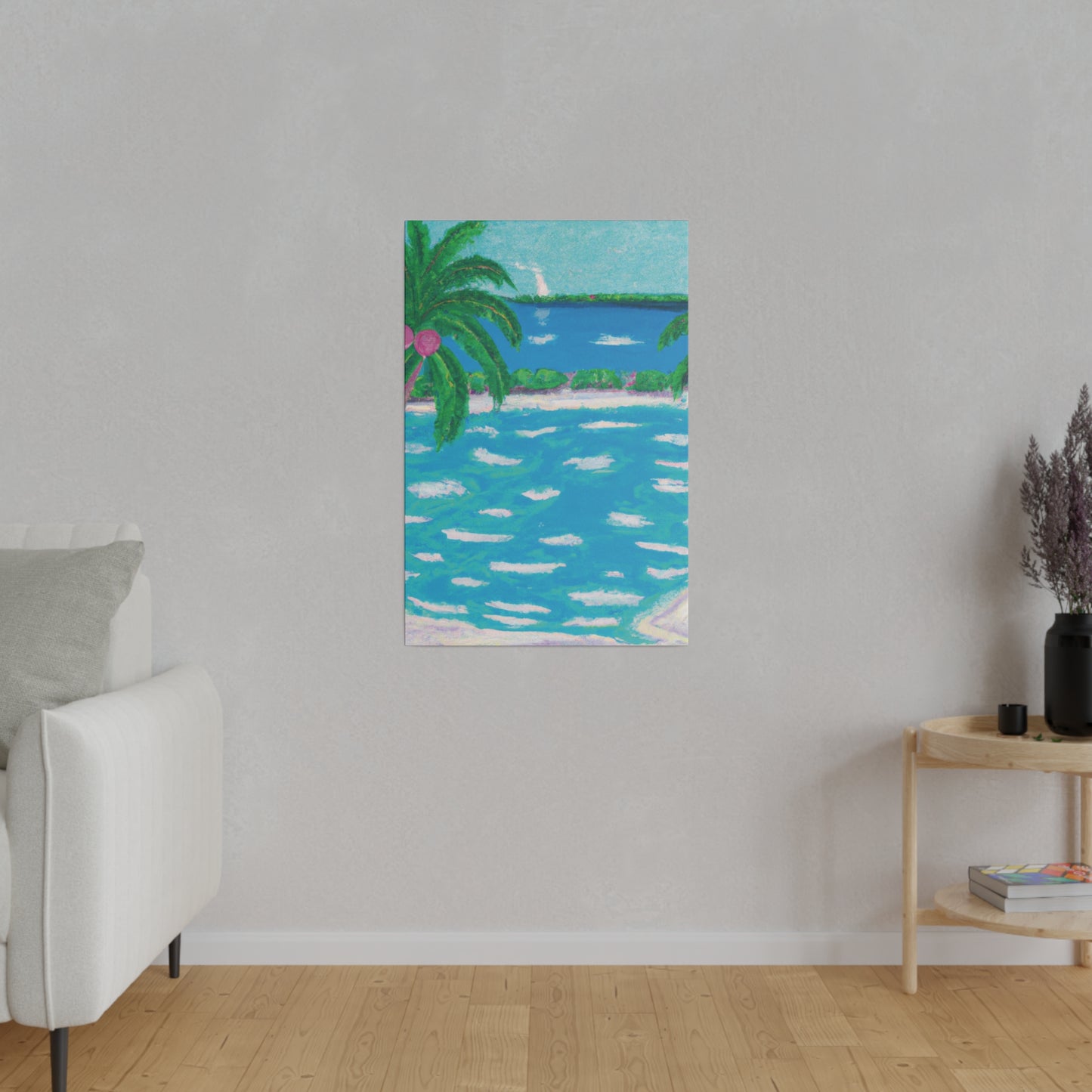 7341Z - Bahamas Ocean Painting Print | Bahamas | Ocean | Beach | Poster | Home Decor | Wall Art | Canvas