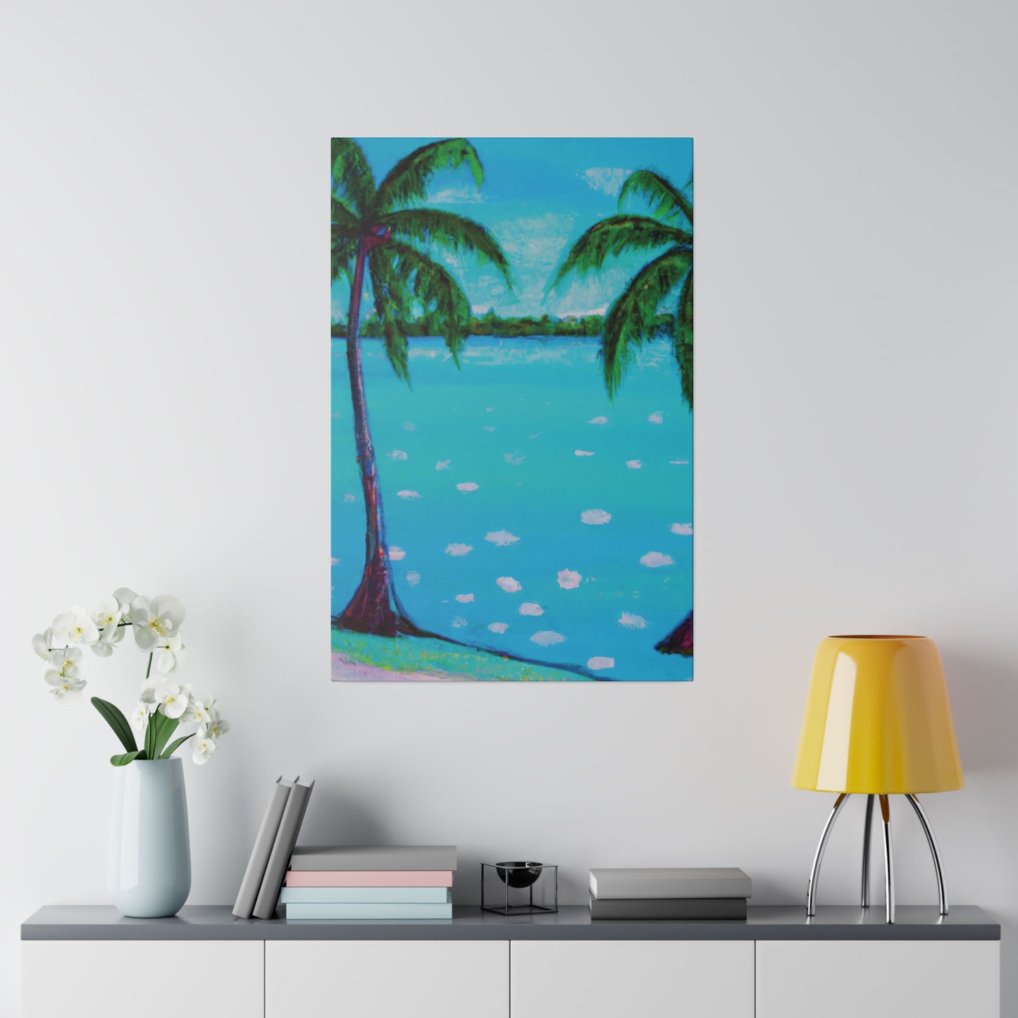 3287X - Bahamas Ocean Painting Print | Bahamas | Ocean | Beach | Poster | Home Decor | Wall Art | Canvas