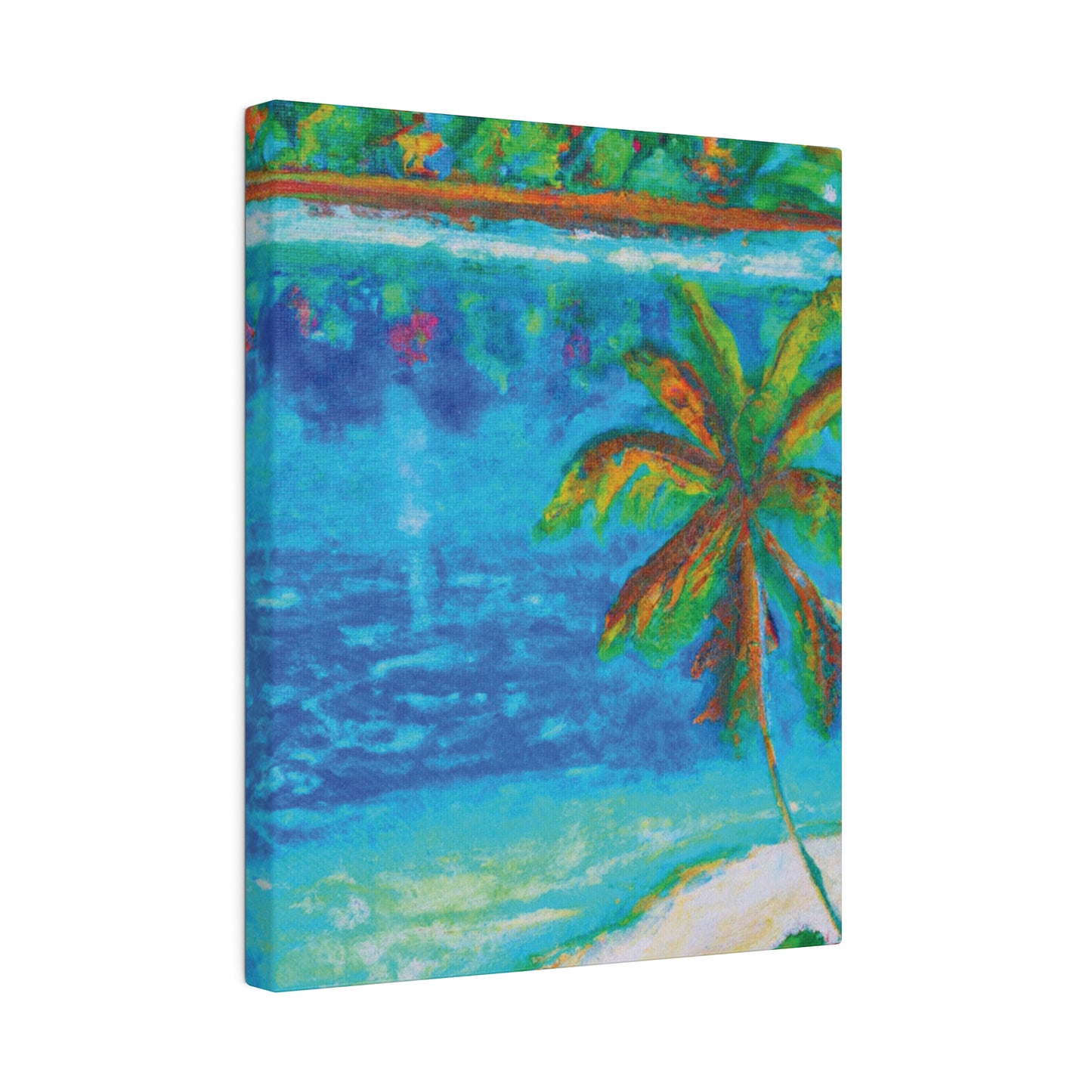8252T - Bahamas Ocean Painting Print | Bahamas | Ocean | Beach | Poster | Home Decor | Wall Art | Canvas