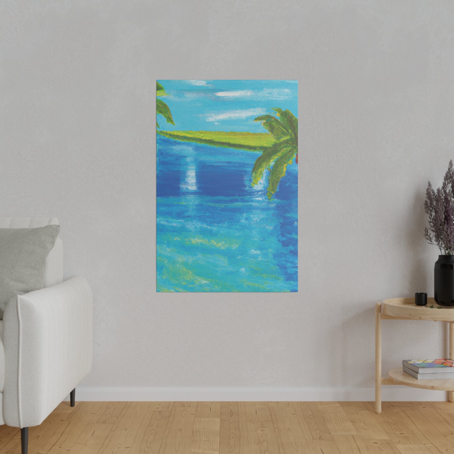 6359F - Bahamas Ocean Painting Print | Bahamas | Ocean | Beach | Poster | Home Decor | Wall Art | Canvas