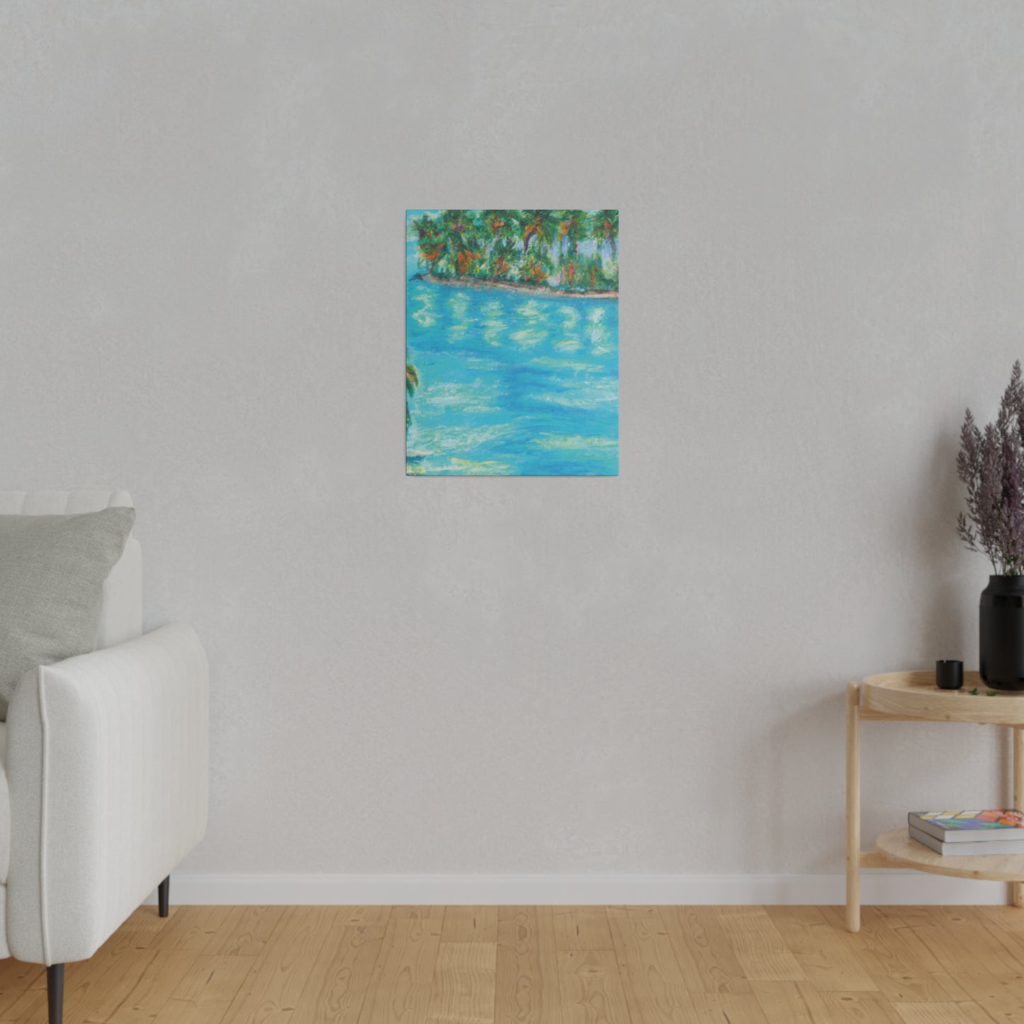 8625Q - Bahamas Ocean Painting Print | Bahamas | Ocean | Beach | Poster | Home Decor | Wall Art | Canvas