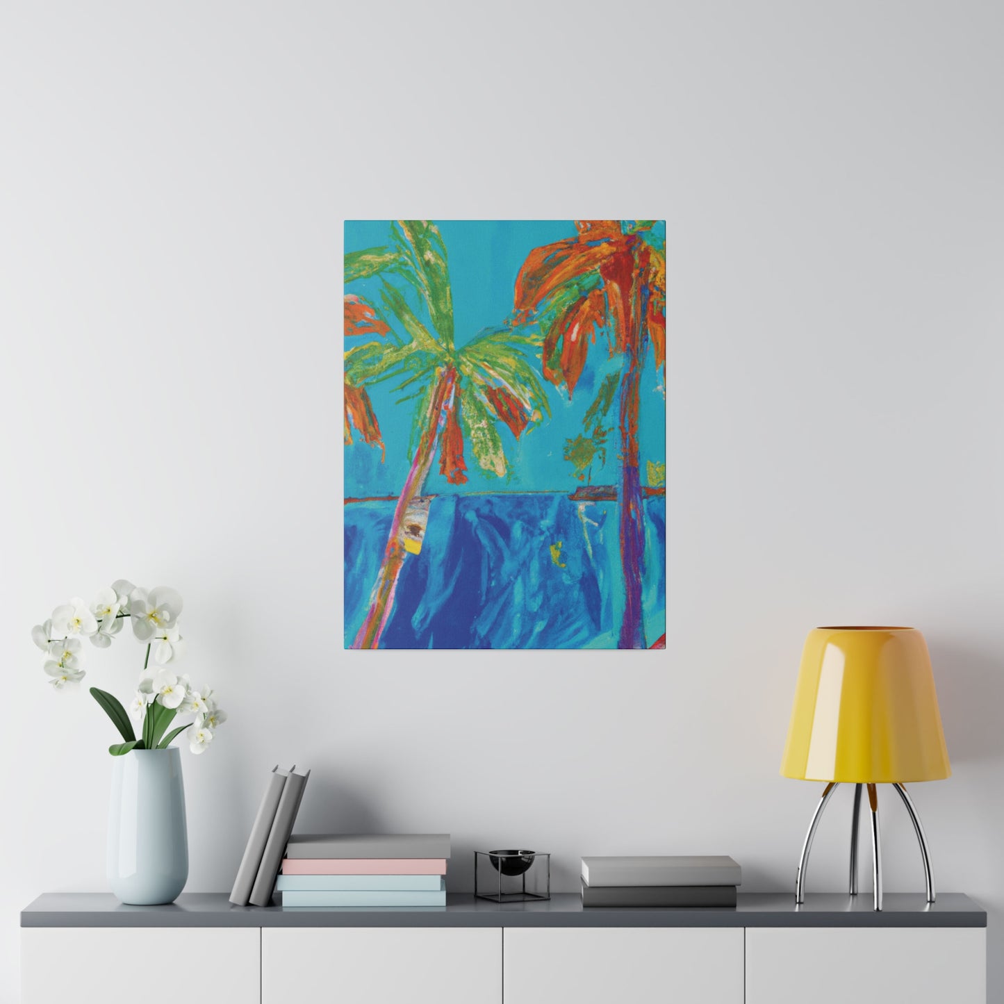 7834J - Bahamas Ocean Painting Print | Bahamas | Ocean | Beach | Poster | Home Decor | Wall Art | Canvas