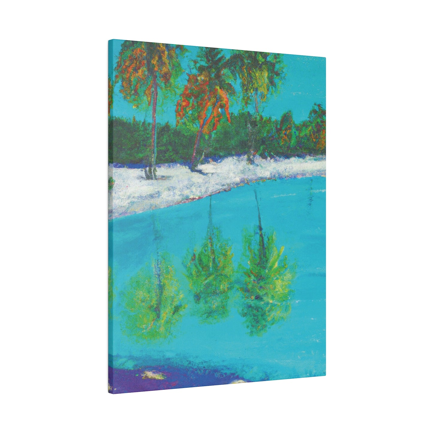 8297H - Bahamas Ocean Painting Print | Bahamas | Ocean | Beach | Poster | Home Decor | Wall Art | Canvas